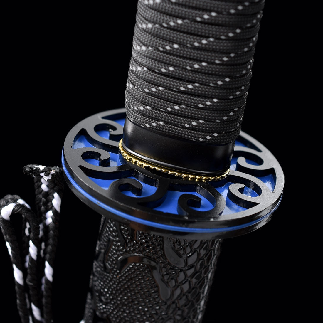 Handmade Japanese Samurai Sword With Leather Saya