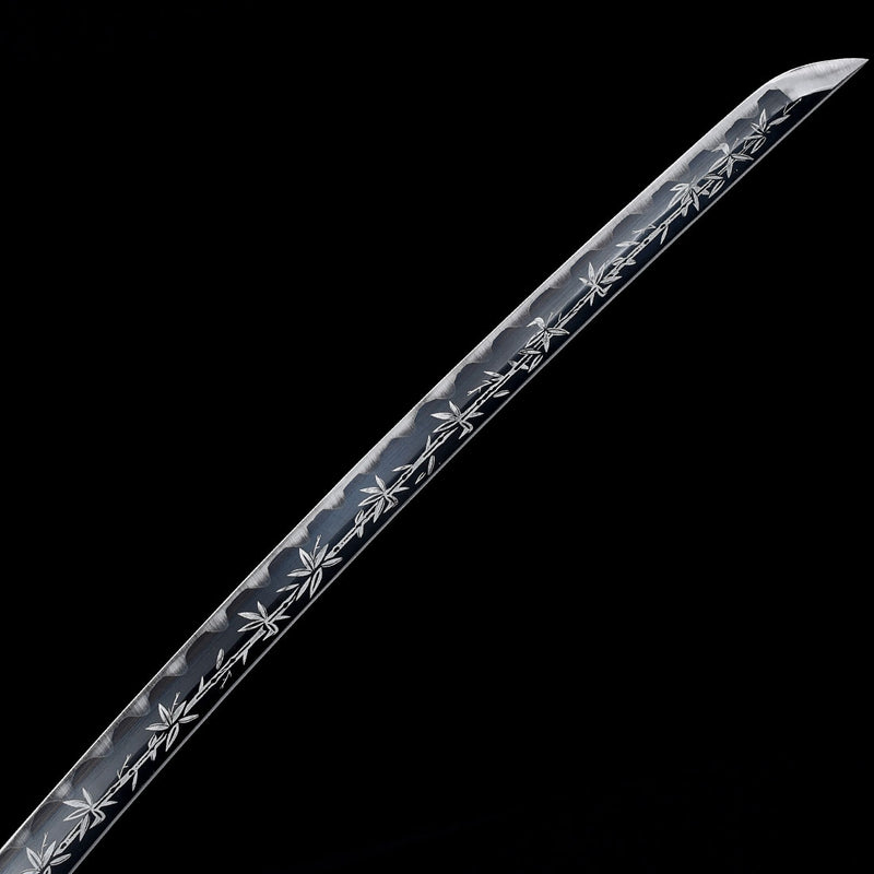 Handmade Japanese Samurai Sword With Printed Blade