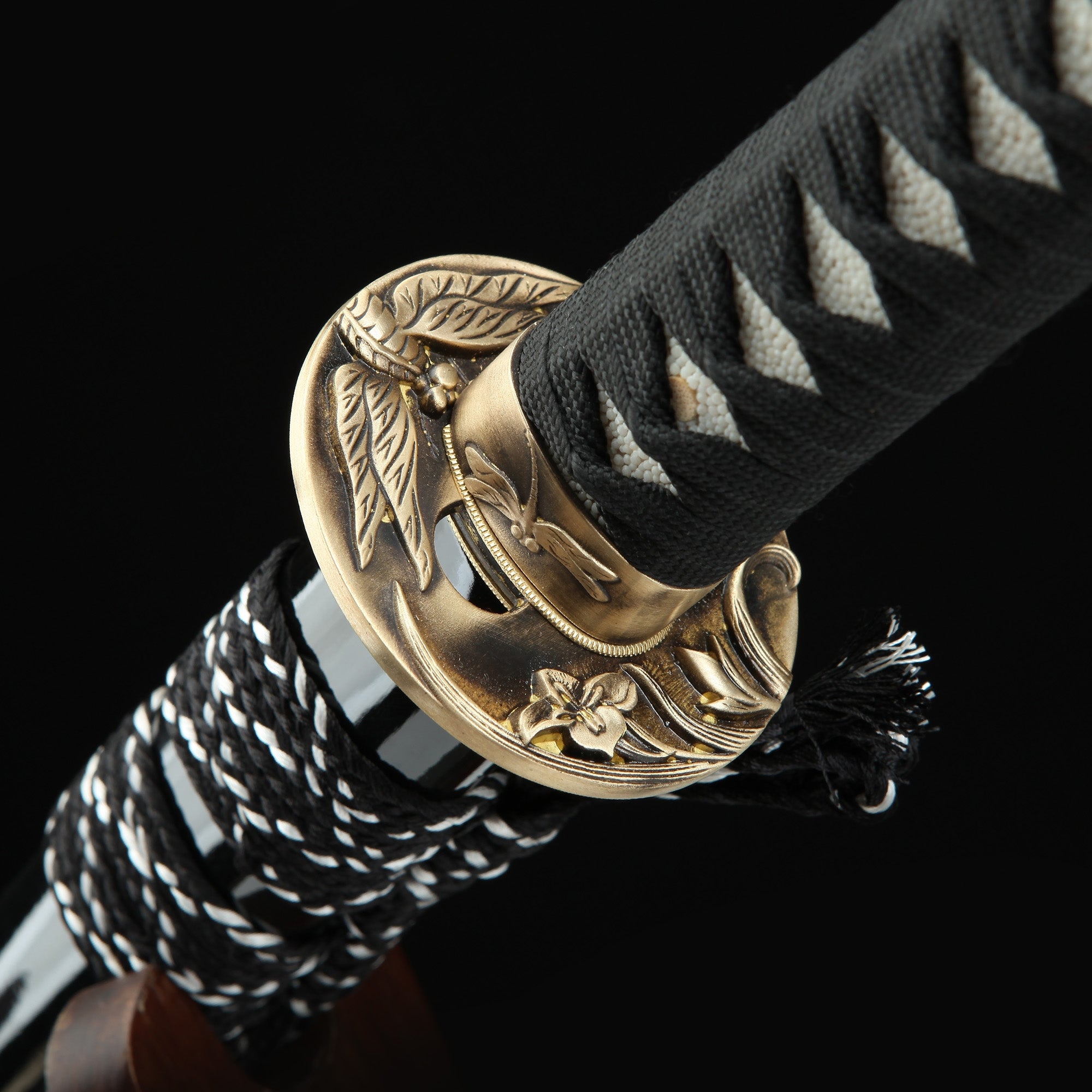 Handmade Real Japanese Katana Sword Damascus Steel Full Tang