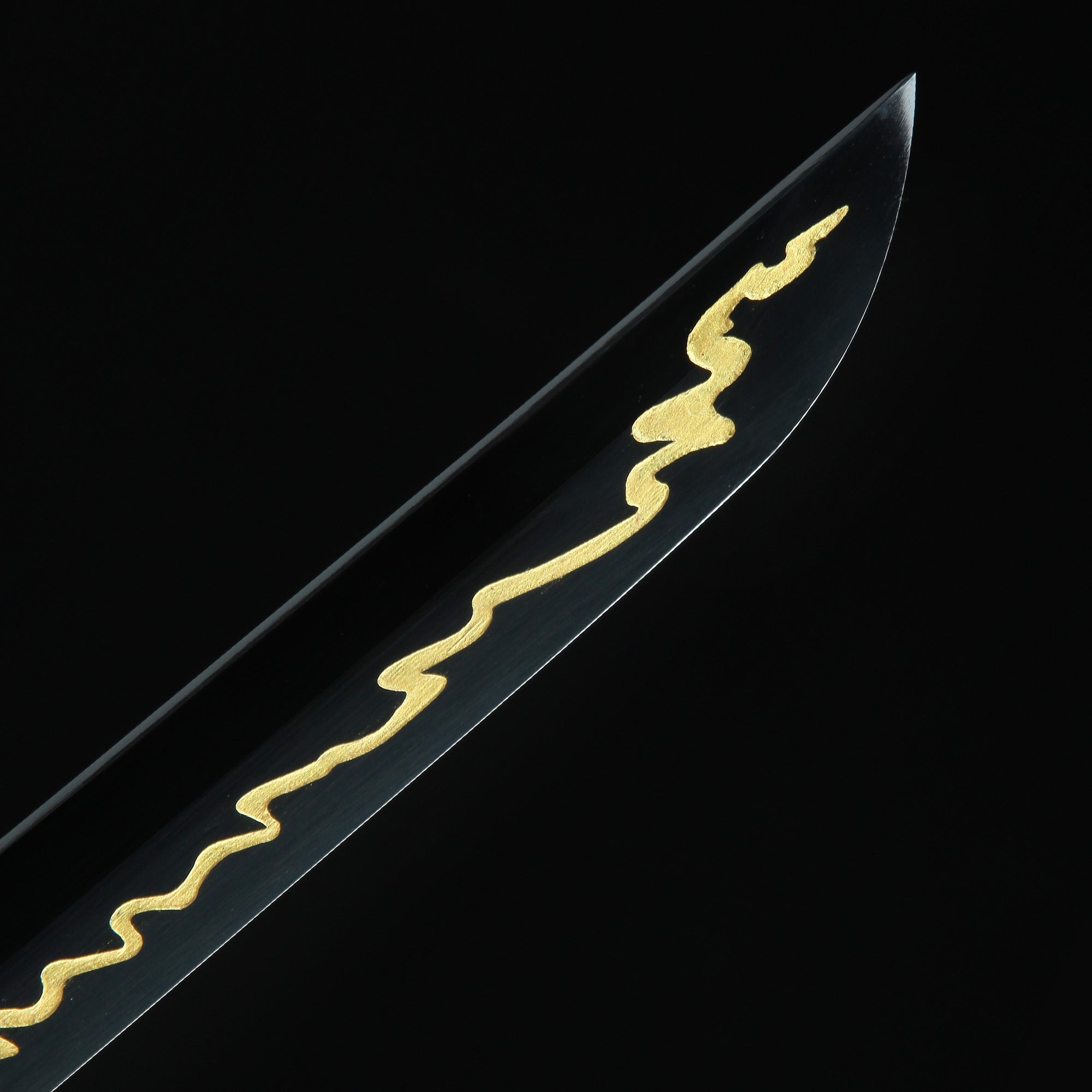 Handmade Japanese Katana T10 Carbon Steel With Orange Scabbard