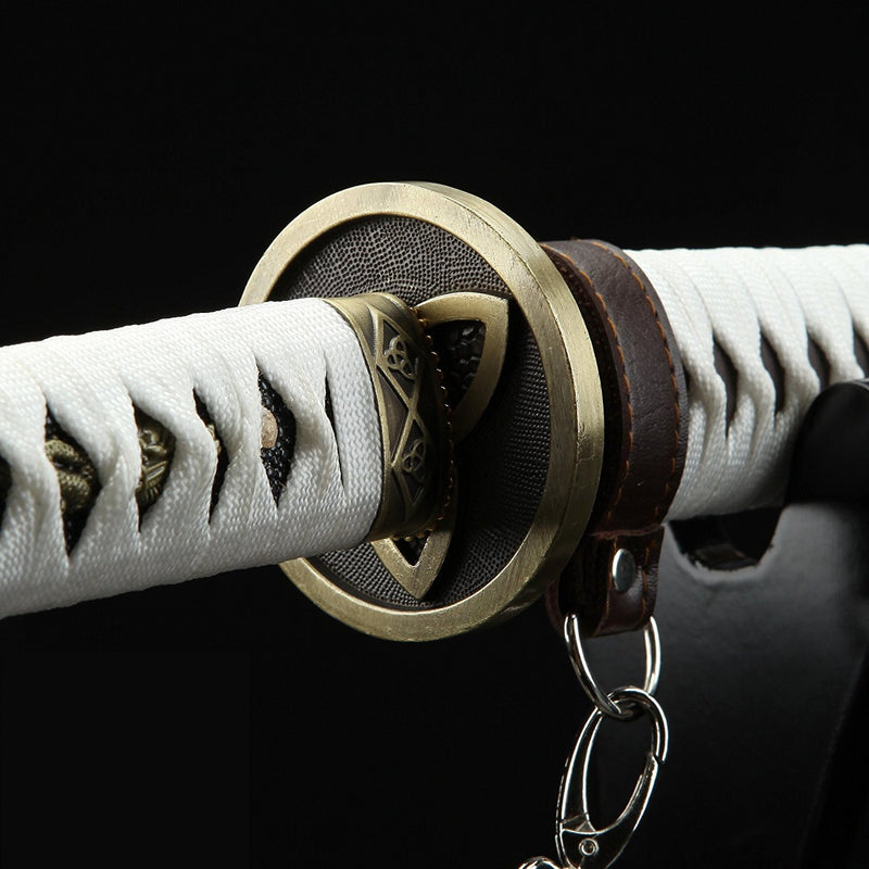 The Walking Dead Michonne's Katana, Zombie Slayer Katana Sword With Strap