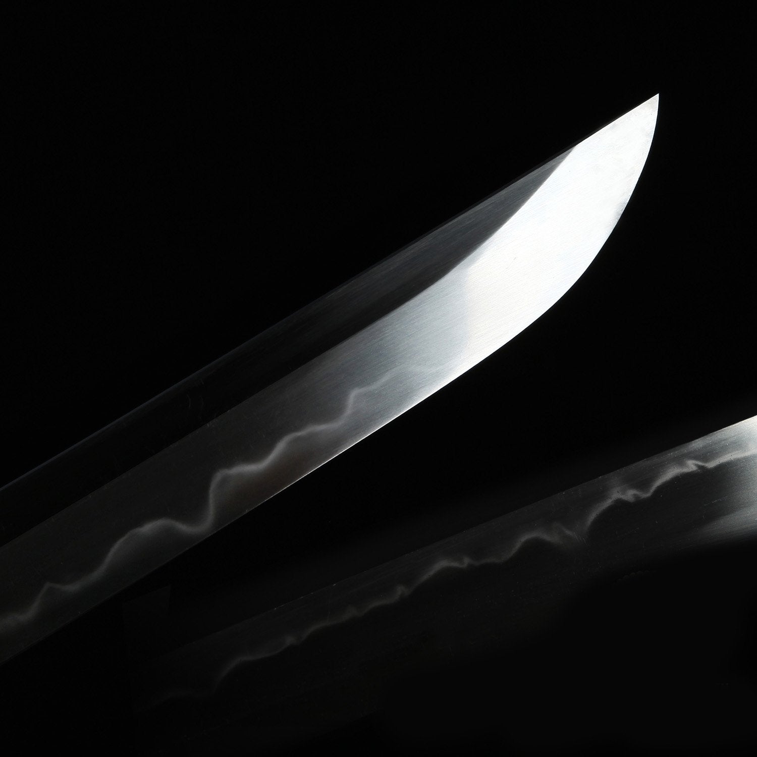 Handmade Japanese Katana Sword 1065 Carbon Steel With Natural Scabbard