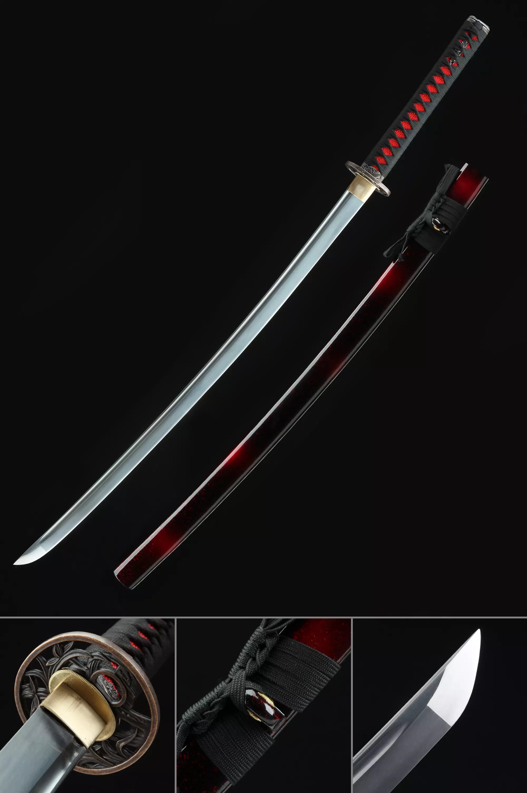 Handmade Japanese Katana Sword 1045 Carbon Steel