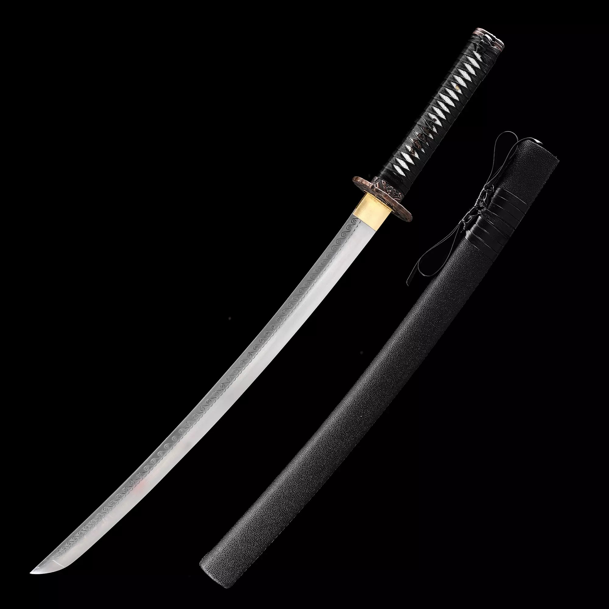 Handmade Japanese Katana Sword Spring Steel