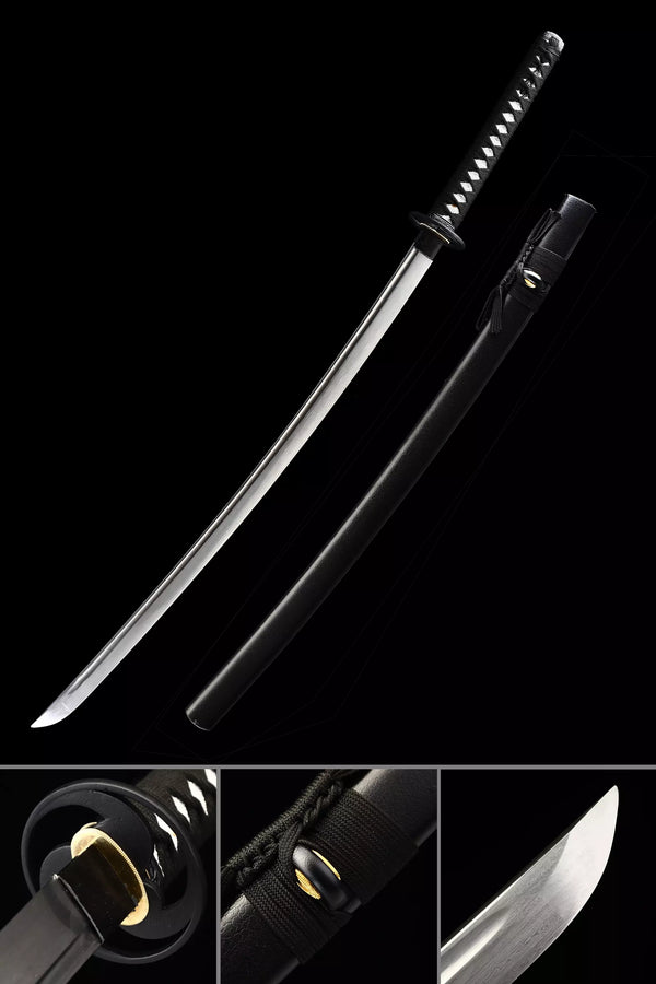 Handmade Japanese Samurai Sword Damascus Steel