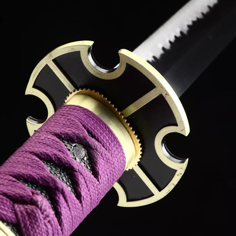 Handmade Luffy's Sword, Nidai Kitetsu Katana One Piece