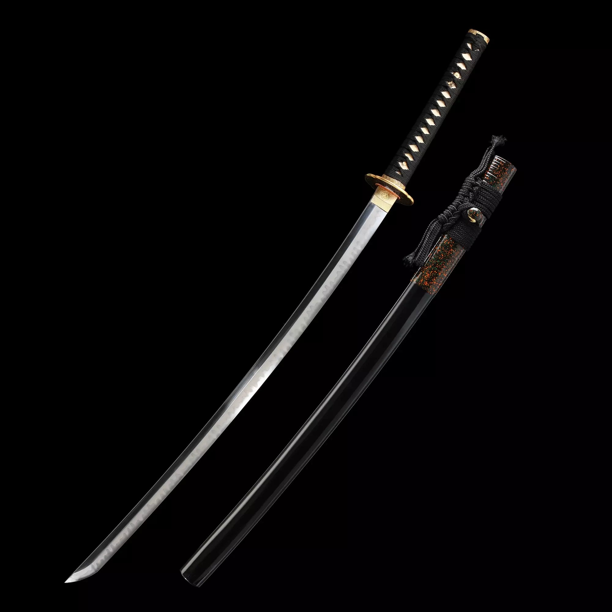 Handmade Japanese Samurai Sword Real Hamon Full Tang