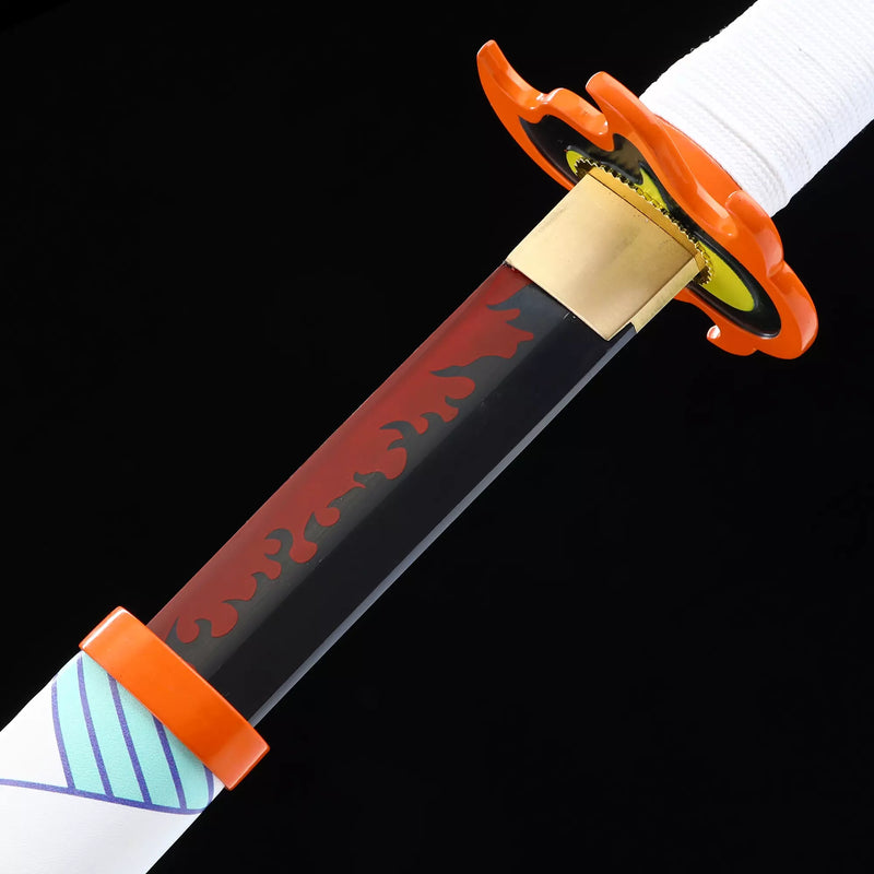 Kyojuro Rengoku's Sword, Demon Slayer Sword, Kimetsu No Yaiba Sword - Nichirin Sword