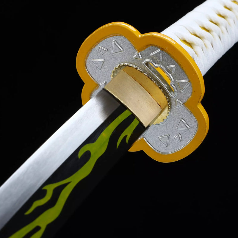 Zenitsu Agatsuma's Sword, Demon Slayer Sword, Kimetsu No Yaiba Sword - Nichirin Sword