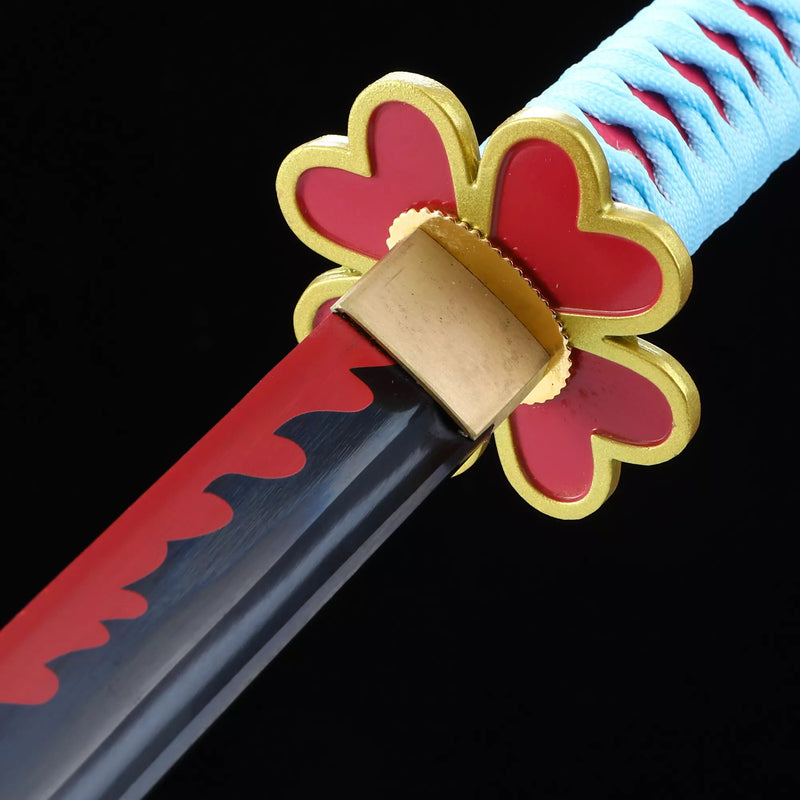 Mitsuri Kanroji's Sword, Demon Slayer Sword, Kimetsu No Yaiba Sword - Nichirin Sword