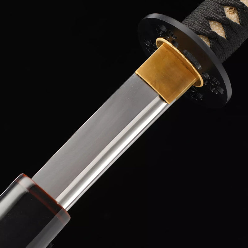 Tk Classic Series (影の戦士) High-standard Black Katana Samurai Swords