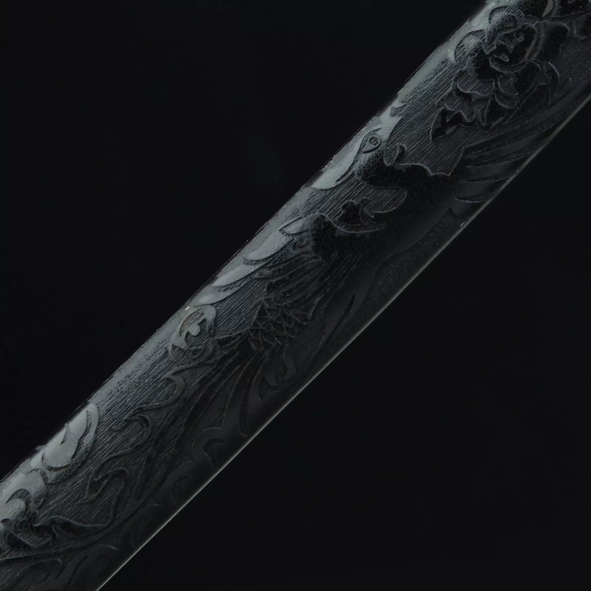 Handmade Japanese Katana Sword Damascus Steel Full Tang