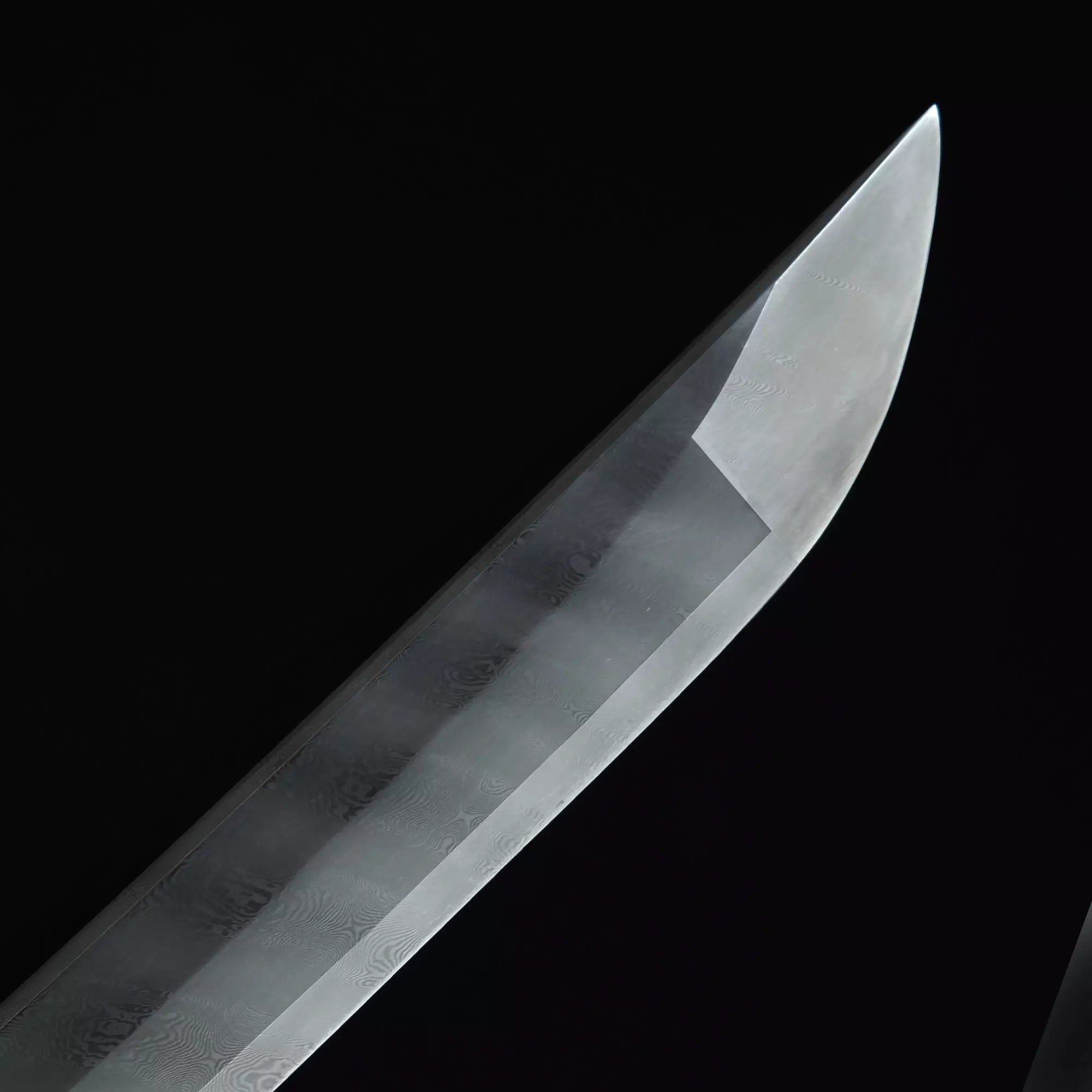 Handmade Japanese Katana Sword Damascus Steel Full Tang
