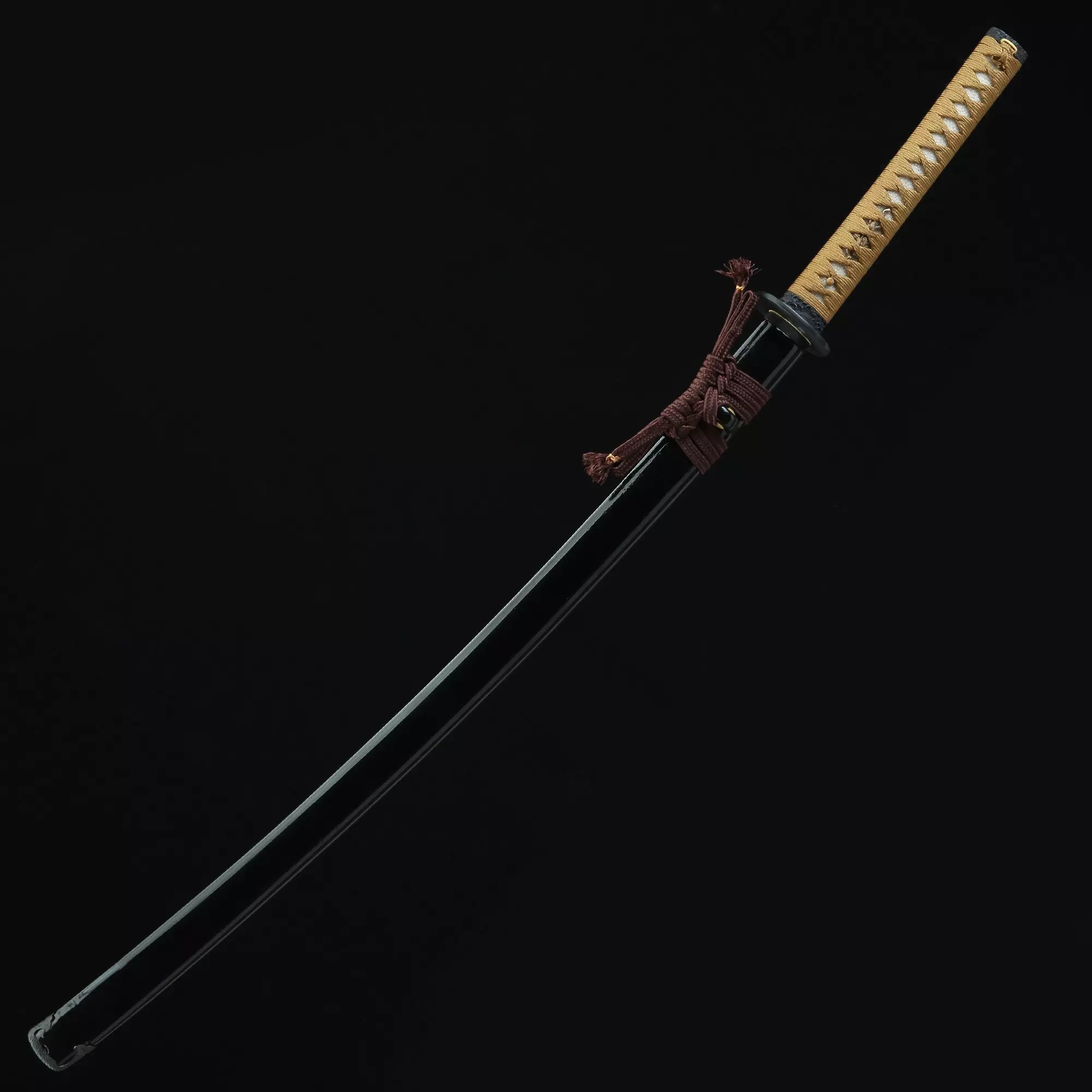 High-performance Japanese Katana Sword Tamahagane Steel