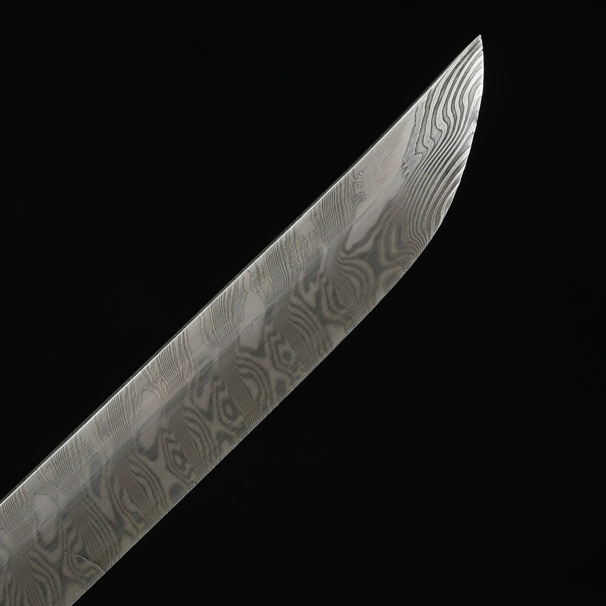 High-performance Japanese Katana Sword With Folded Melaleuca Steel Blade