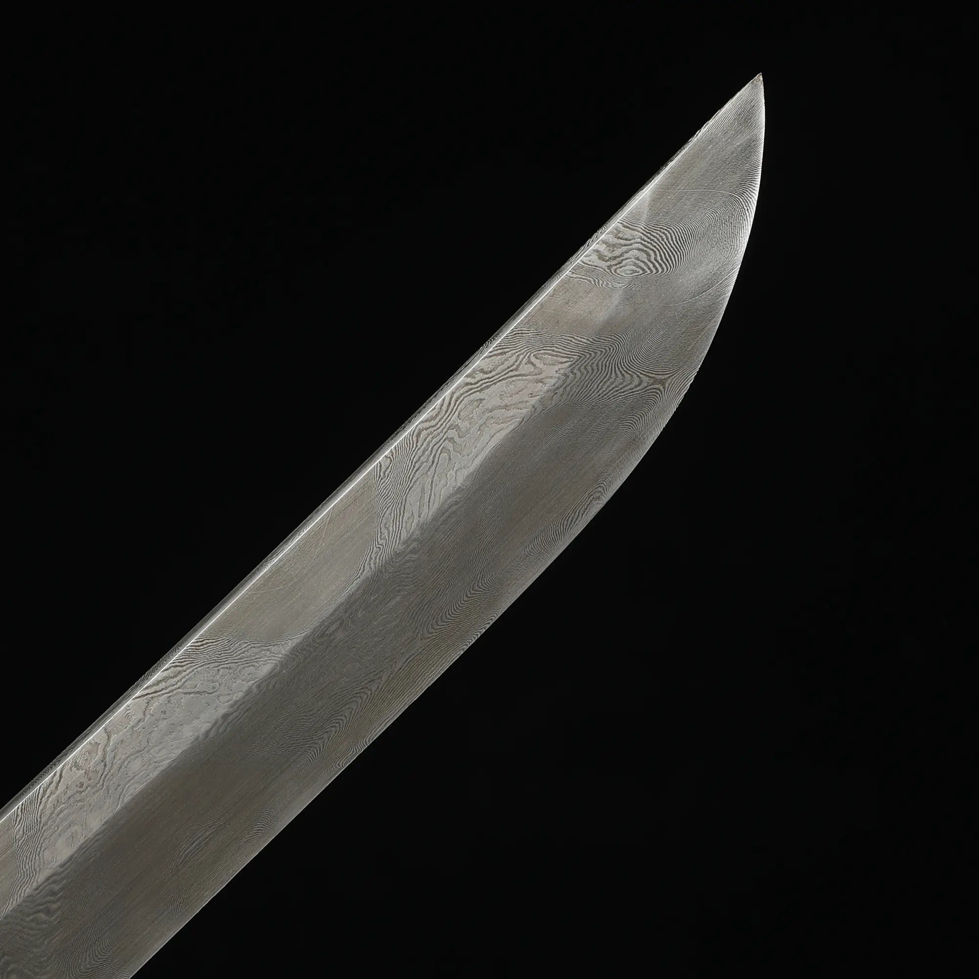 Handmade Full Tang Japanese Katana Sword With Folded Melaleuca Steel Blade