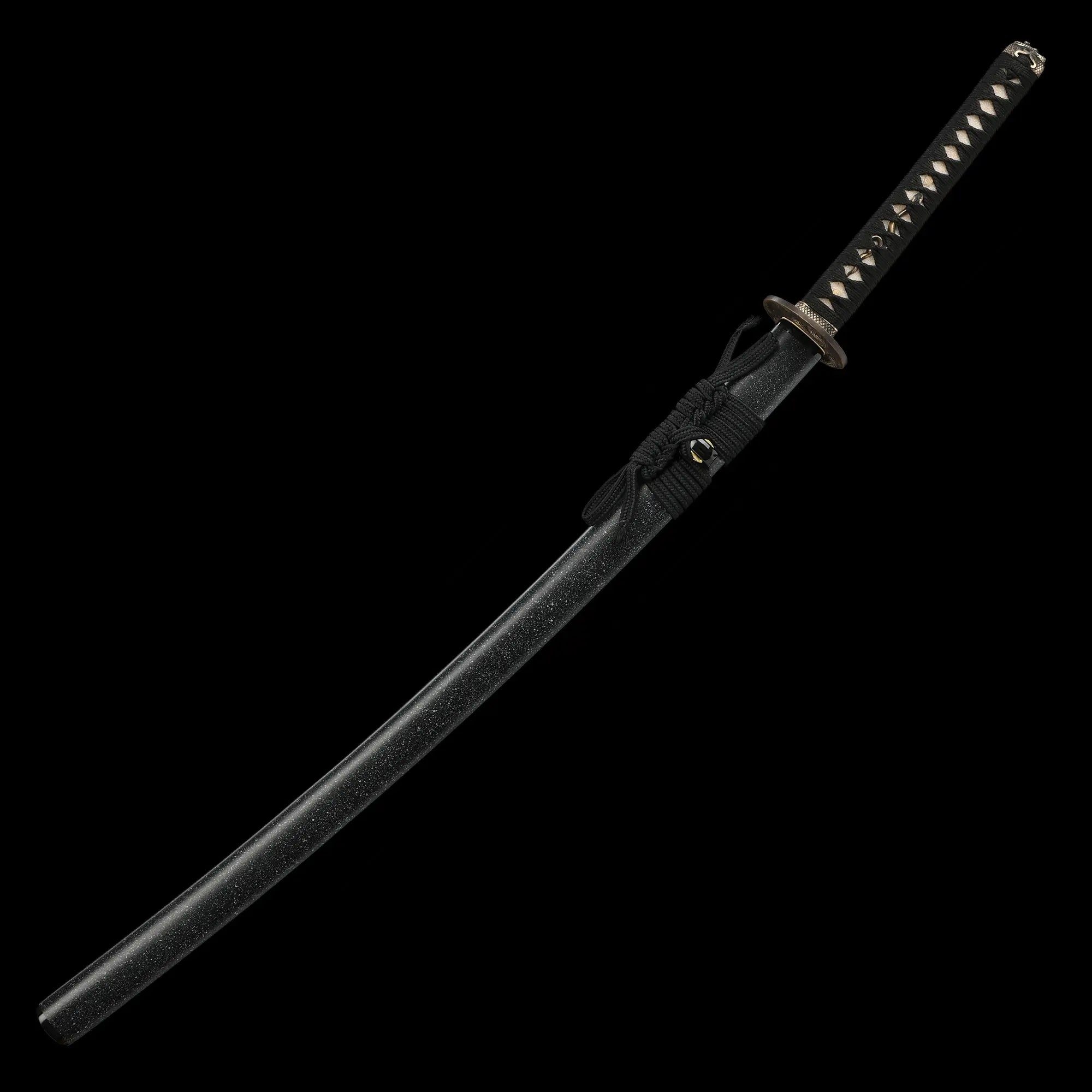 Handmade Full Tang Japanese Katana Sword With Folded Melaleuca Steel Blade