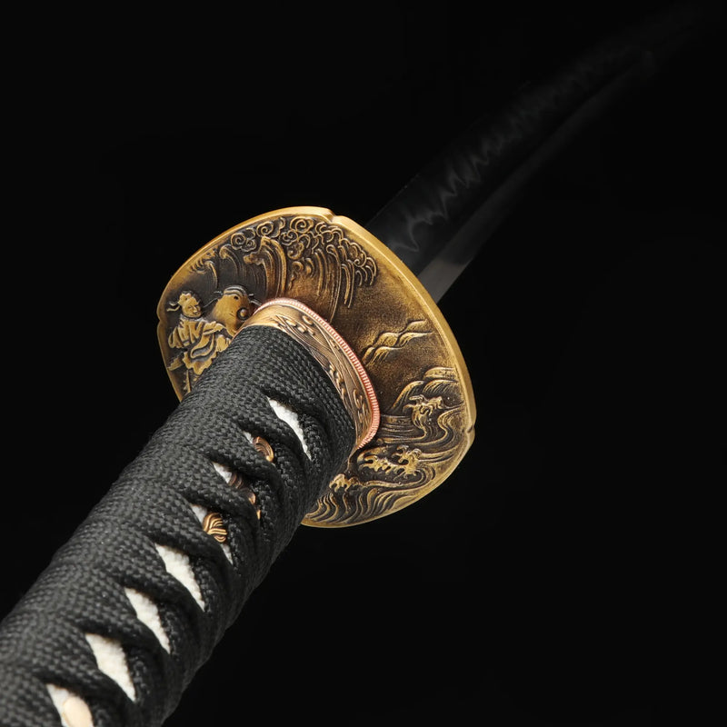 High-performance Japanese Samurai Sword With Hamon Blade