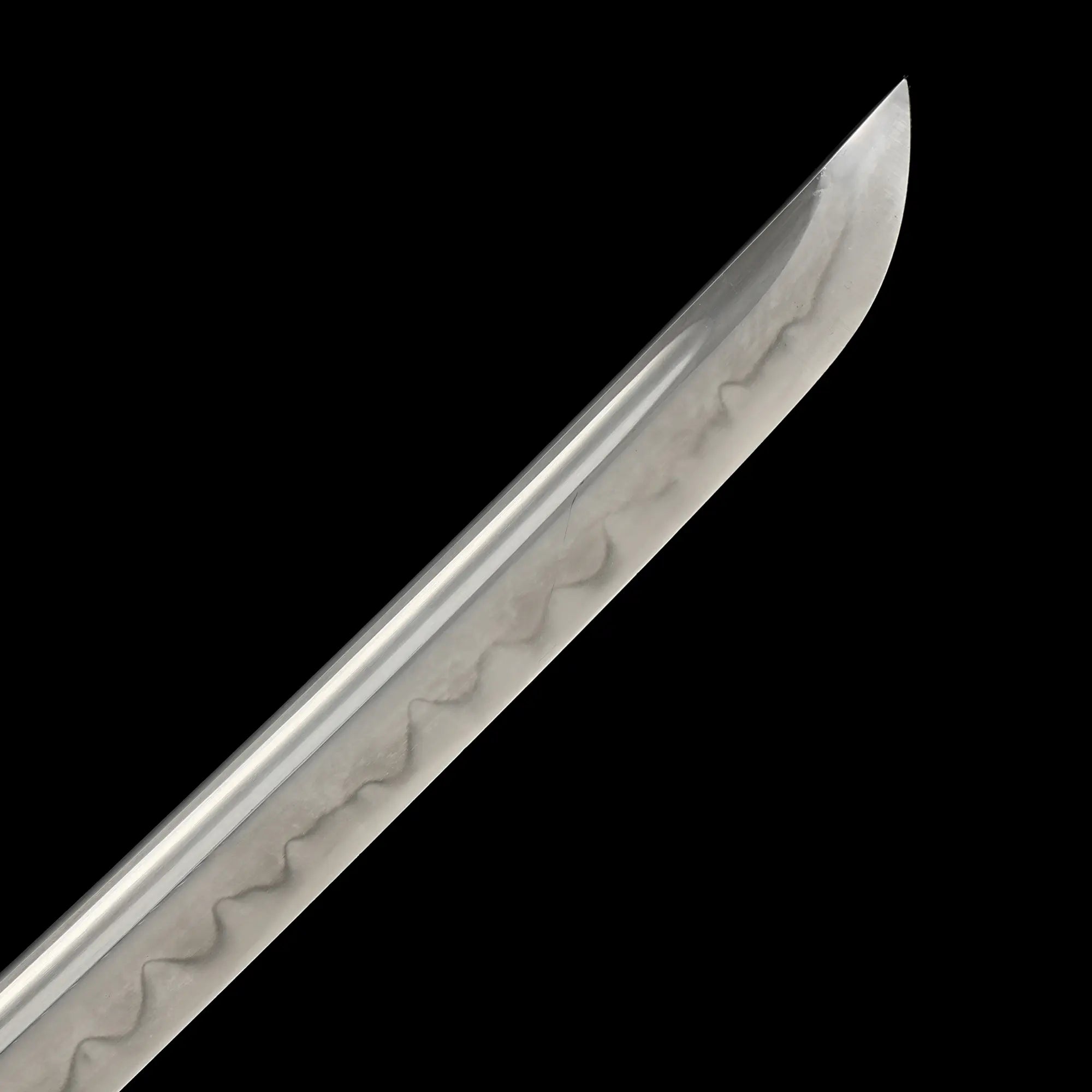 Handcrafted Japanese Samurai Sword T10 Carbon Steel With Clay Tempered Blade