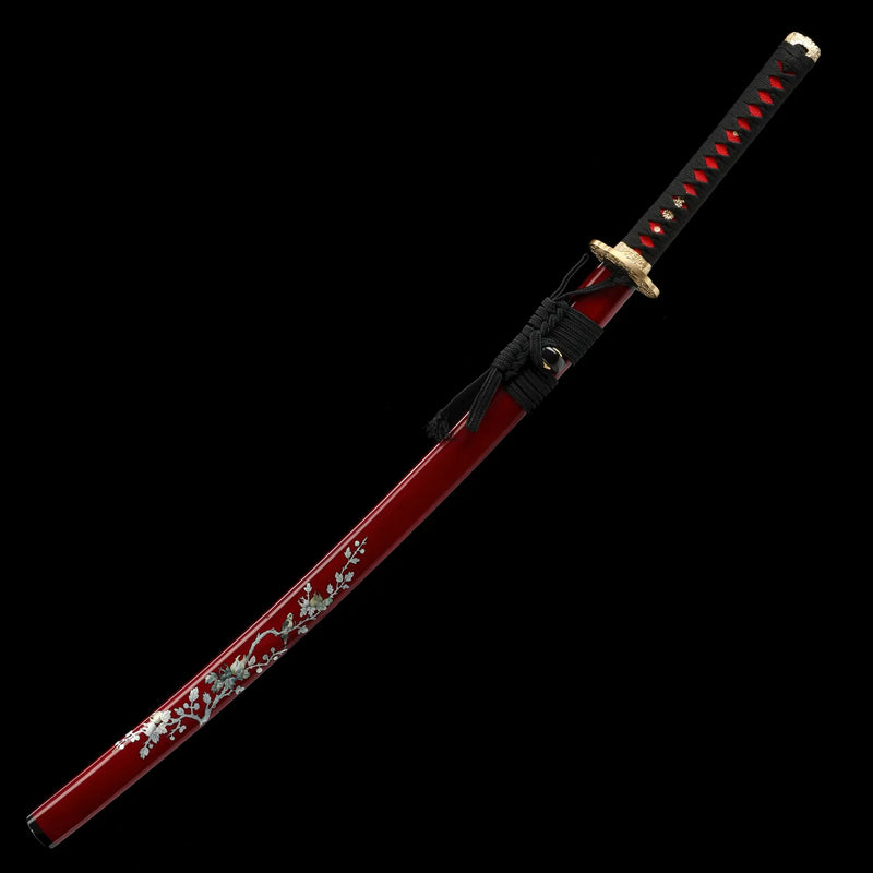 High-performance Exquisite Handmade Full-tang Katana Sword With Clay Tempered Blade