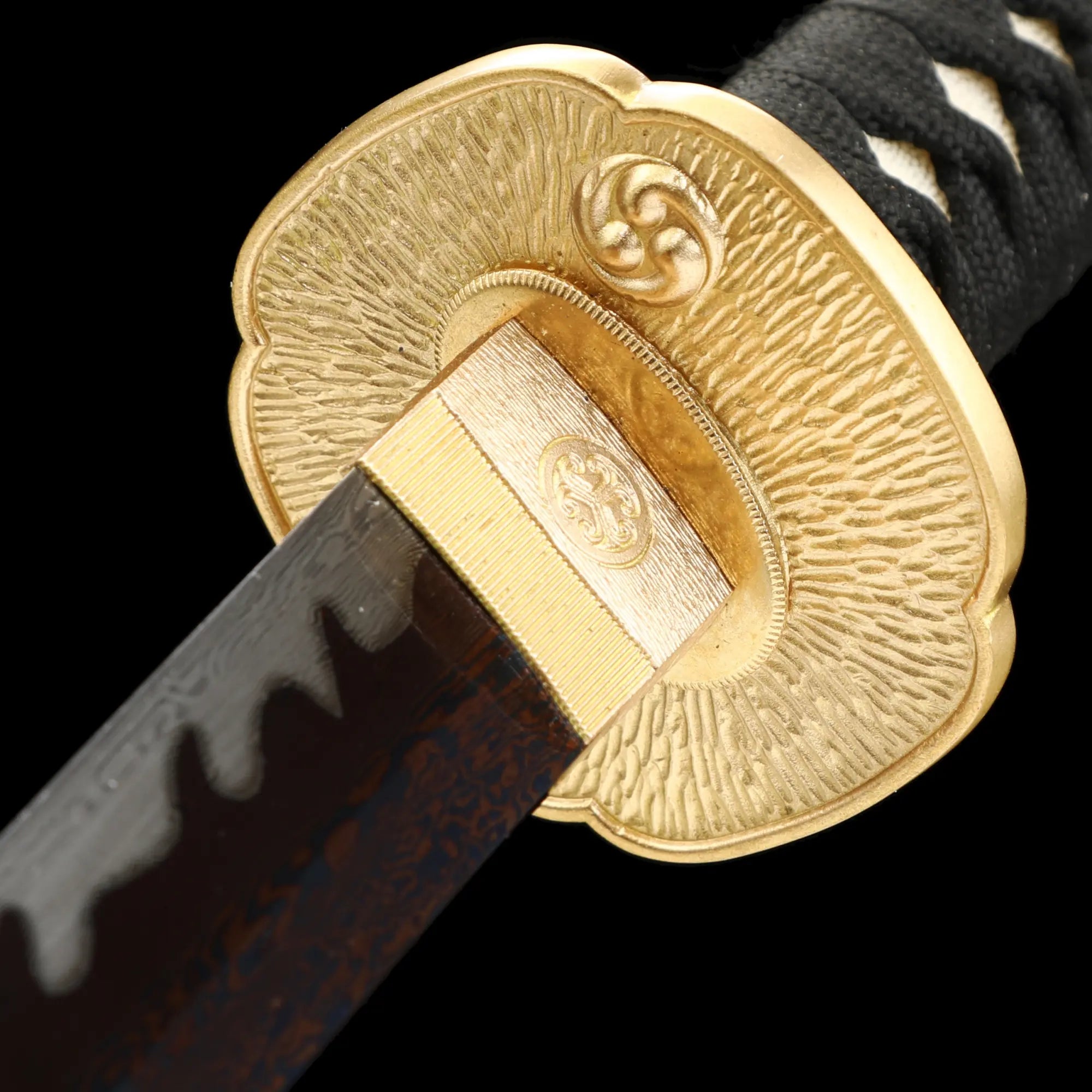 Exquisite Handmade Full-tang Katana Sword With Folded Melaleuca Steel Blade