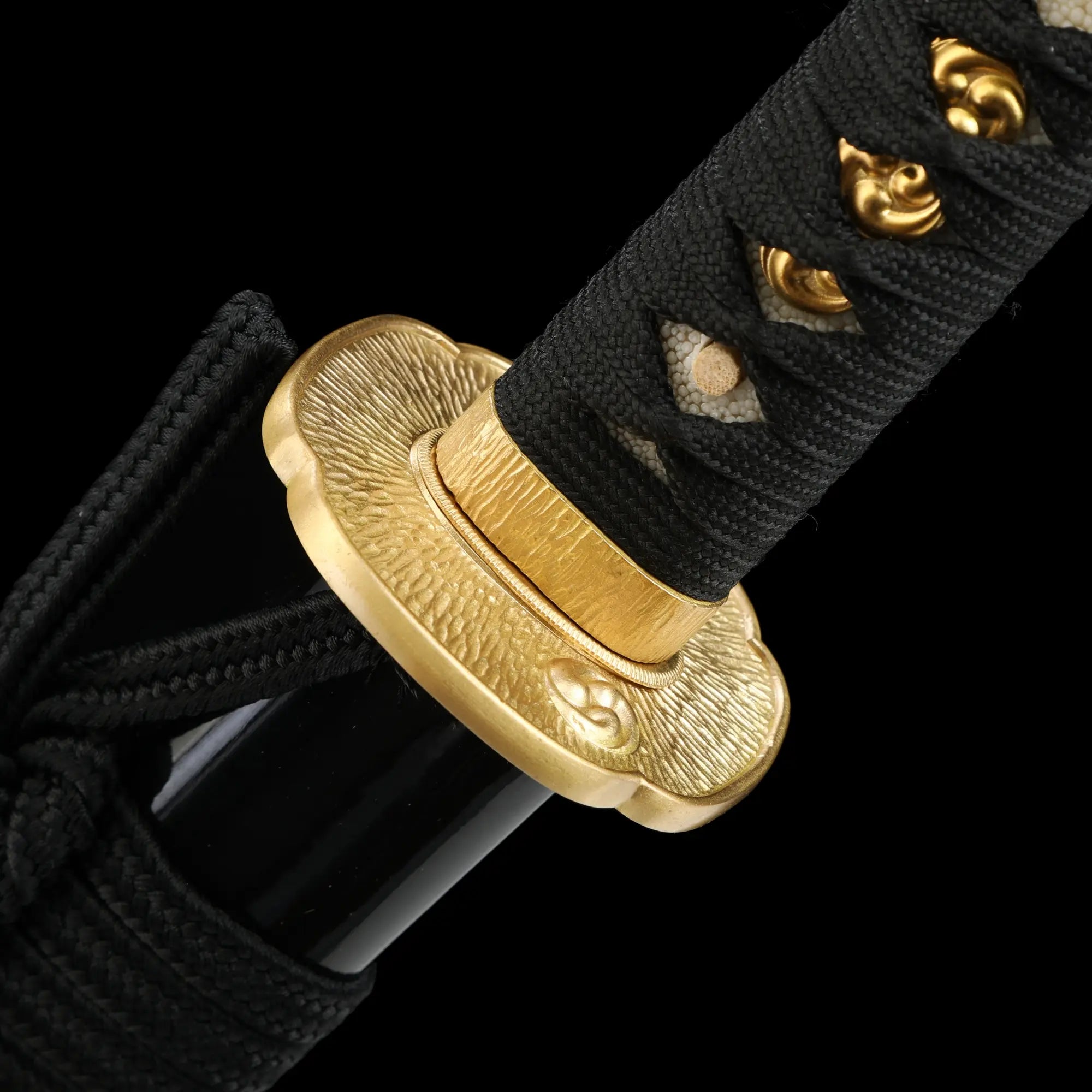 Exquisite Handmade Full-tang Katana Sword With Folded Melaleuca Steel Blade