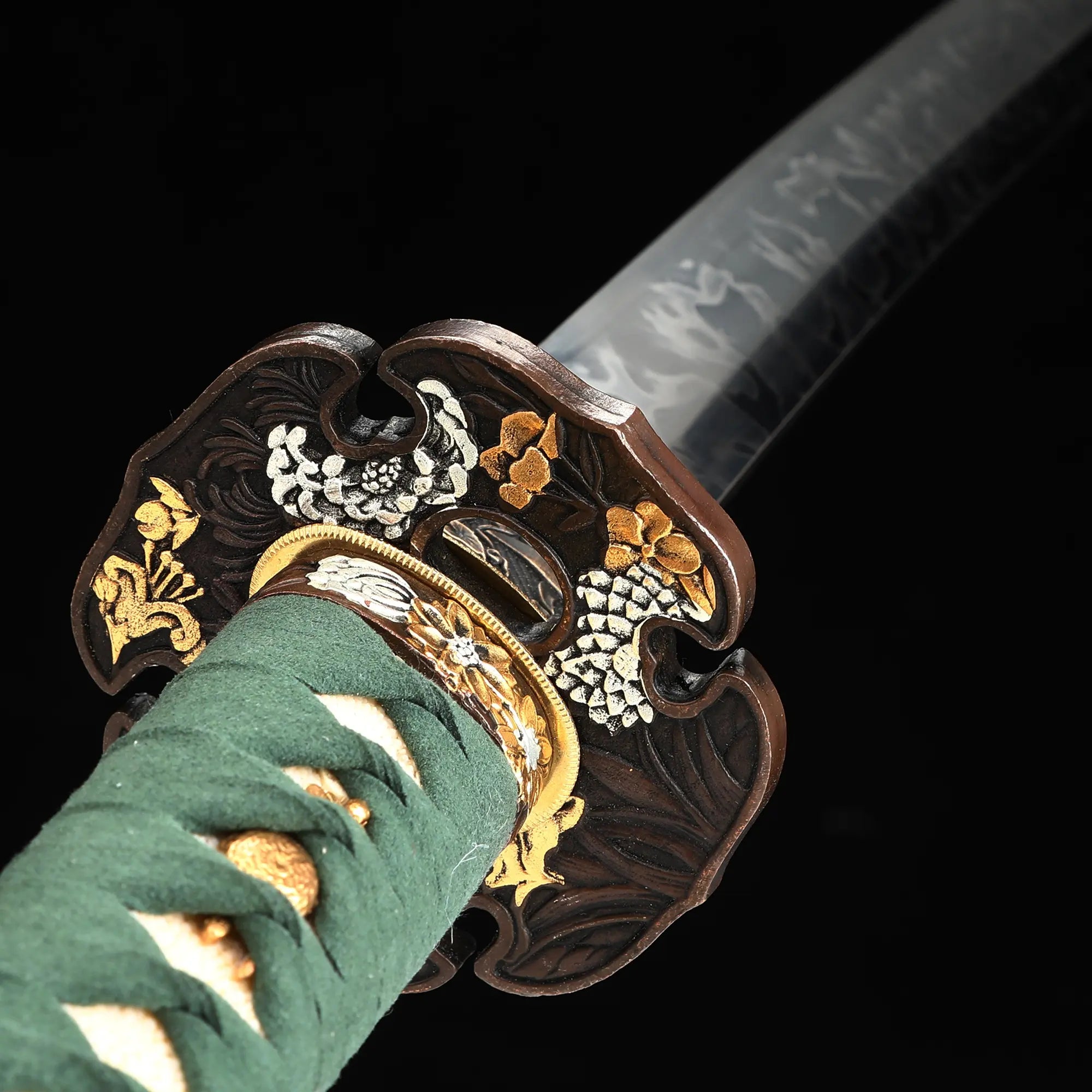 High-performance Handcrafted Katana Sword T10 Carbo Steel With Hamnon Blade