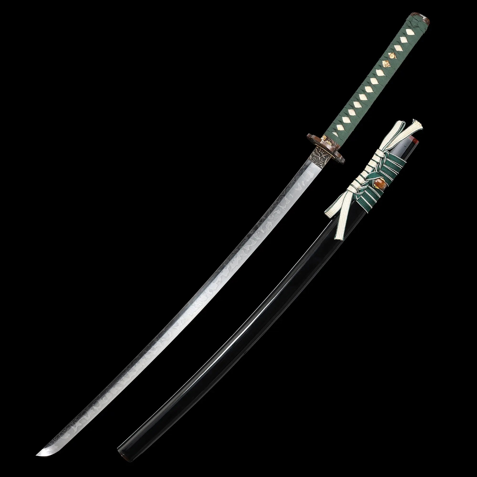 High-performance Handcrafted Katana Sword T10 Carbo Steel With Hamnon Blade
