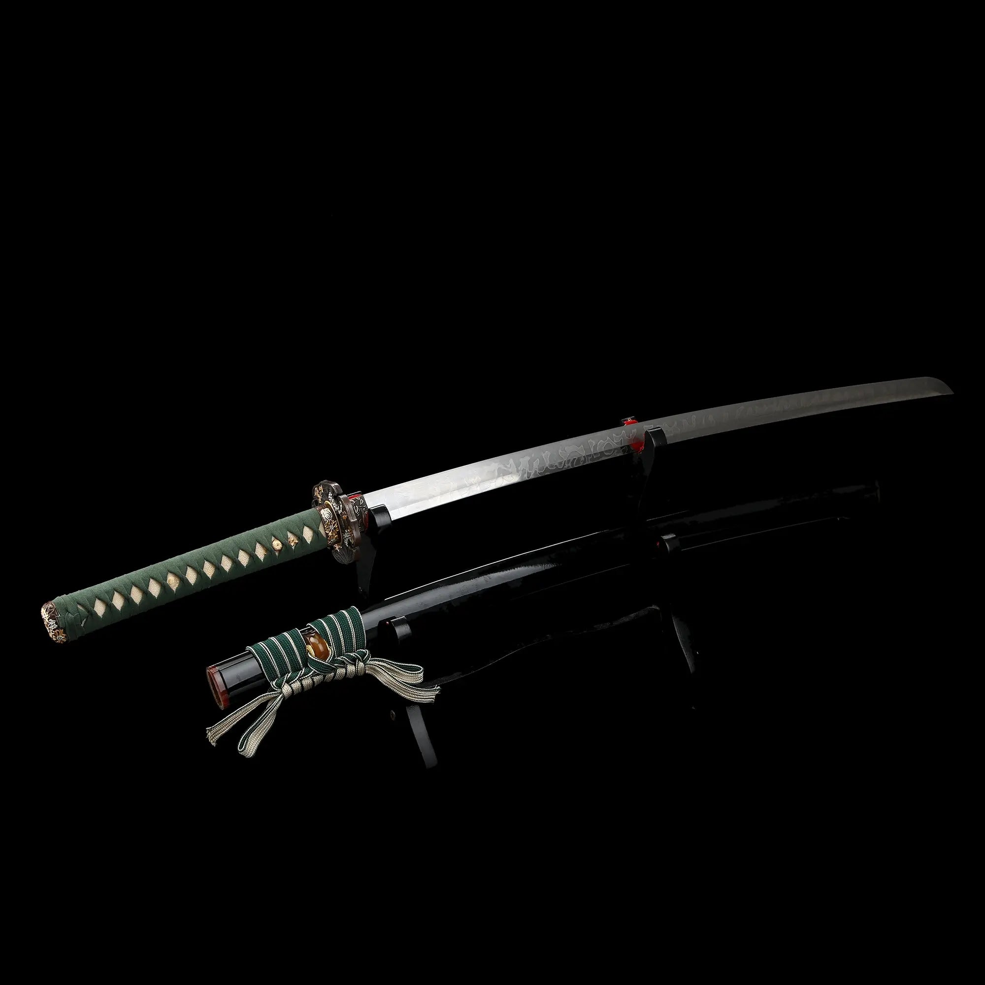High-performance Handcrafted Katana Sword T10 Carbo Steel With Hamnon Blade