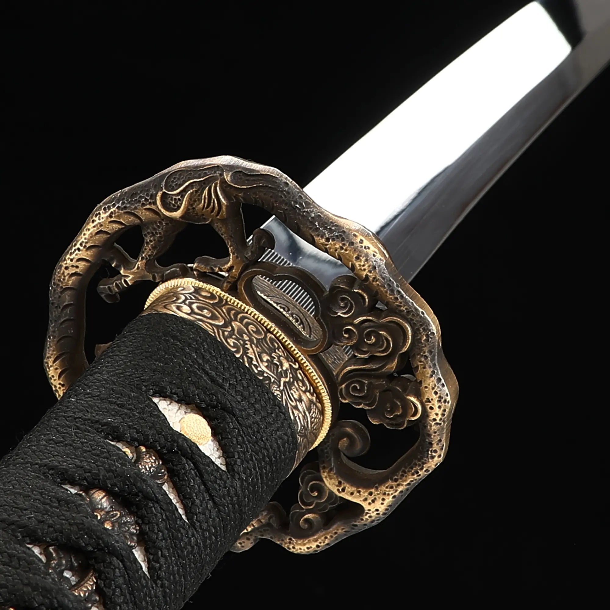 Handcrafted Full Tang Katana Sword 1095 Carbon Steel Hand-sharpened Blade