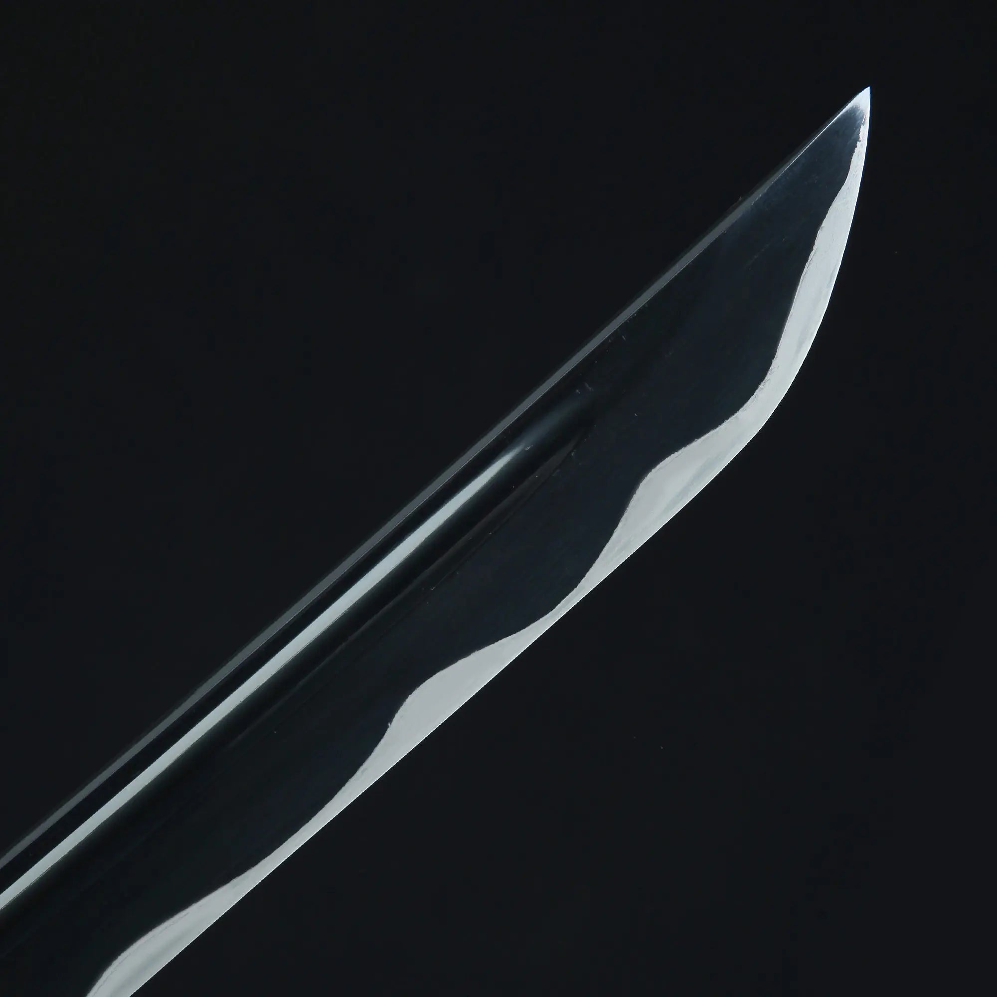 Handmade Full Tang Katana Sword 1045 Carbon Steel With Black Blade
