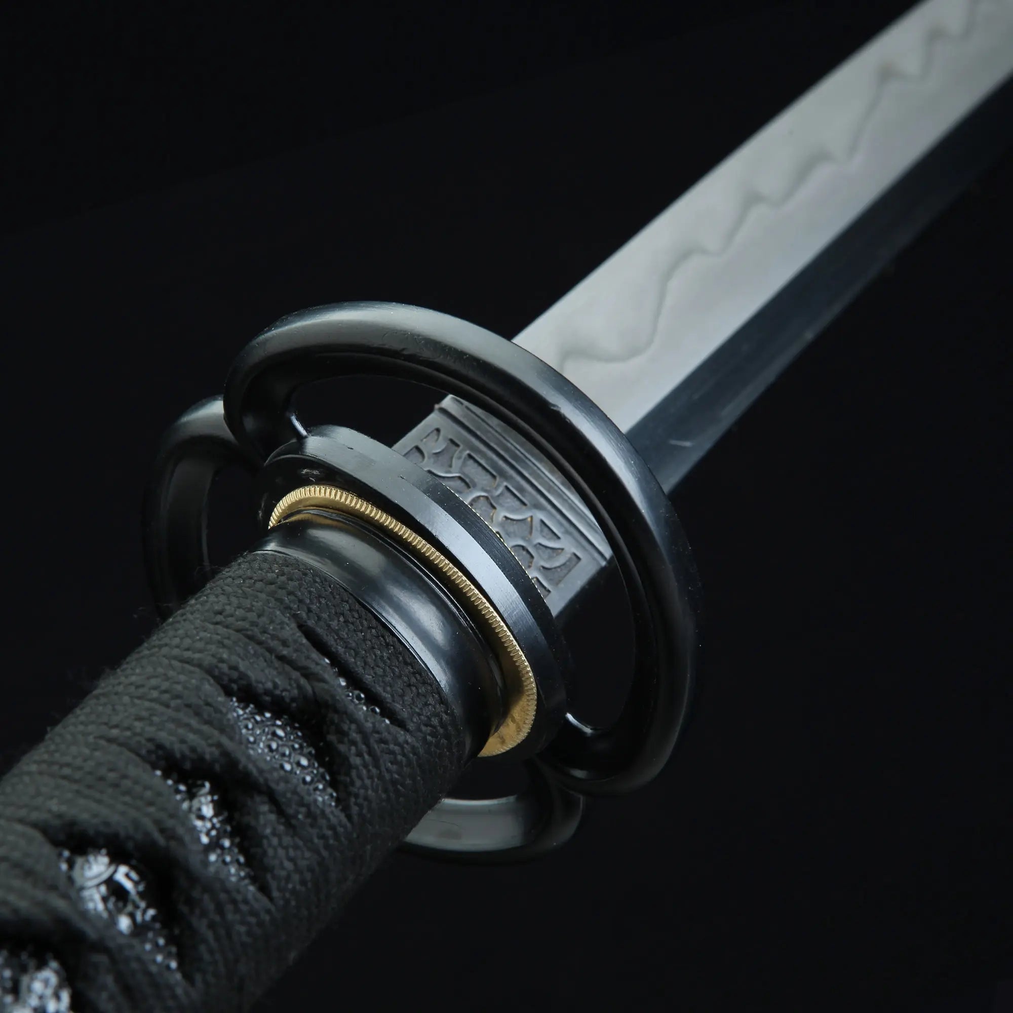 Handmade Japanese Samurai Sword T10 Steel With Clay Tempered Blade