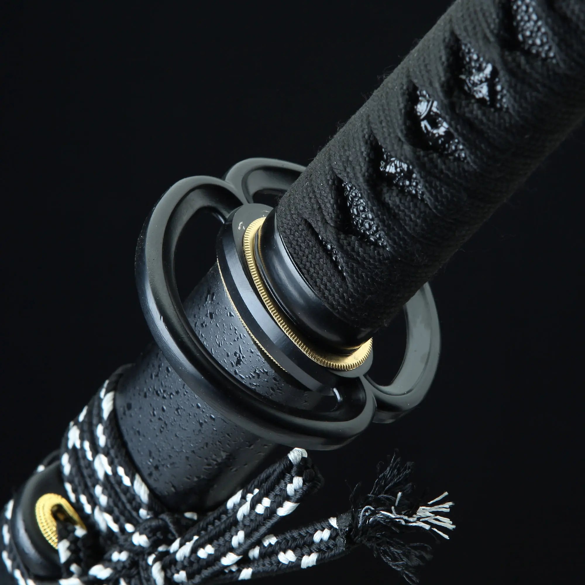 Handmade Japanese Samurai Sword T10 Steel With Clay Tempered Blade