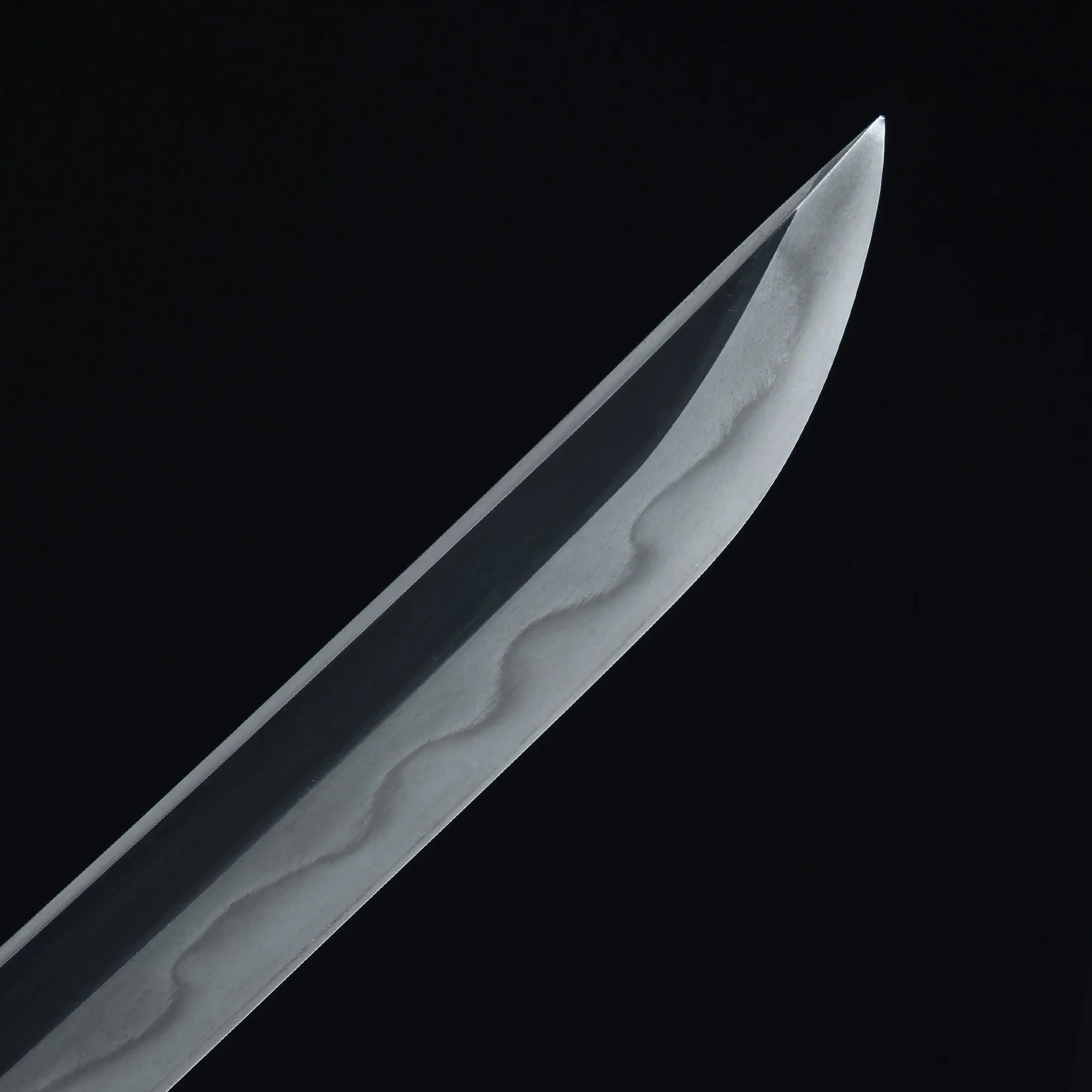Handmade Japanese Samurai Sword T10 Steel With Clay Tempered Blade