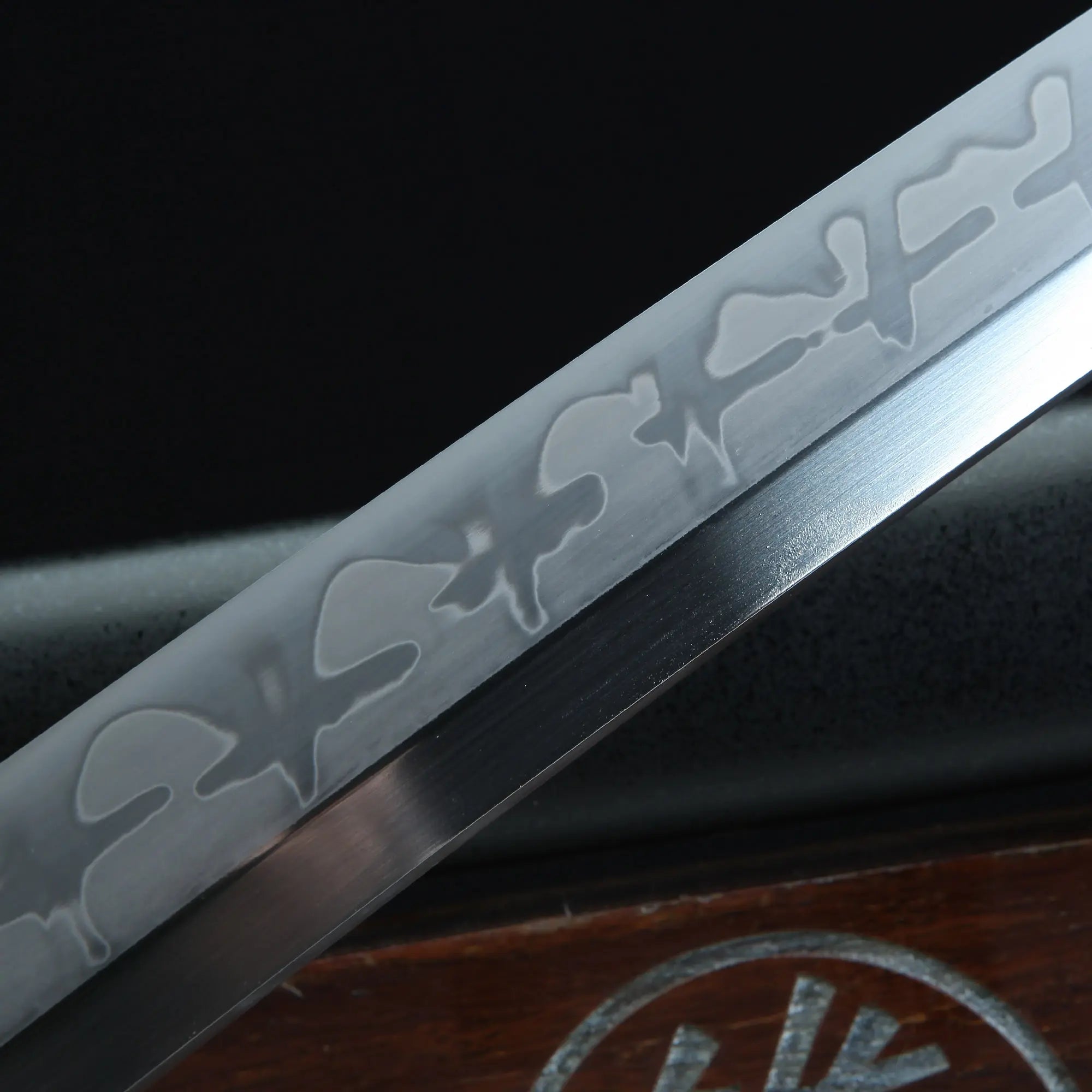 Handcrafted Japanese Samurai Sword T10 Carbon Steel With Clay Tempered Blade