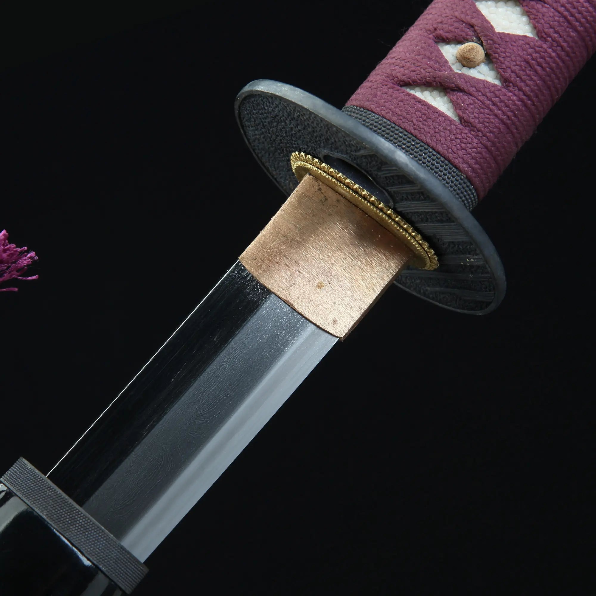 High-performance Japanese Katana Sword With Tamahagane Steel Blade