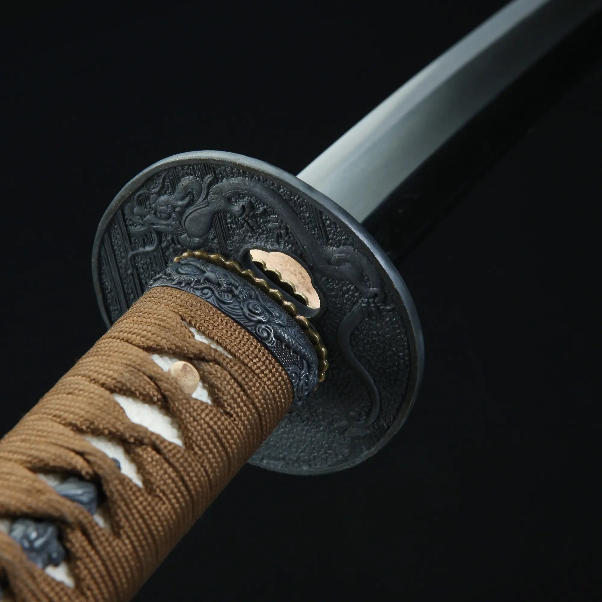 High-performance Handcrafted Katana Sword Tamahagane Steel With Clay Tempered Blade