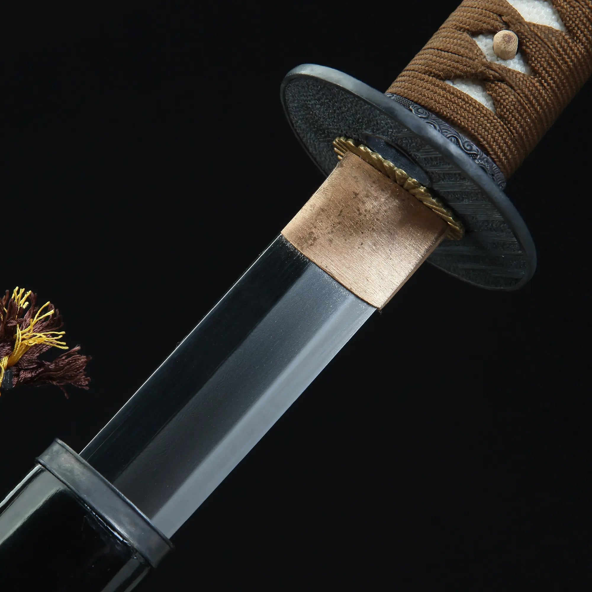 High-performance Handcrafted Katana Sword Tamahagane Steel With Clay Tempered Blade