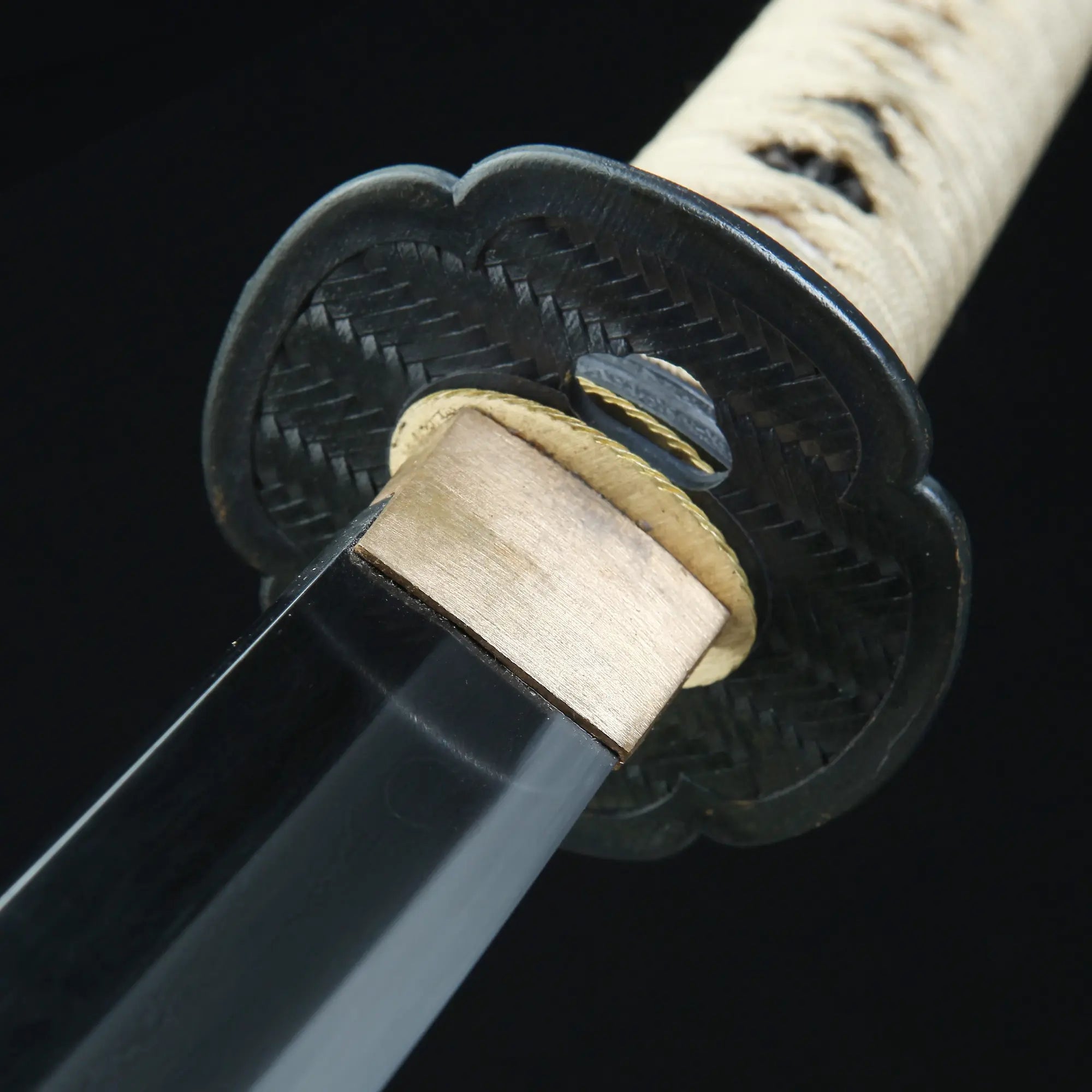 High-performance Full Tang Katana Sword Tamahagane Steel With Clay Tempered Blade
