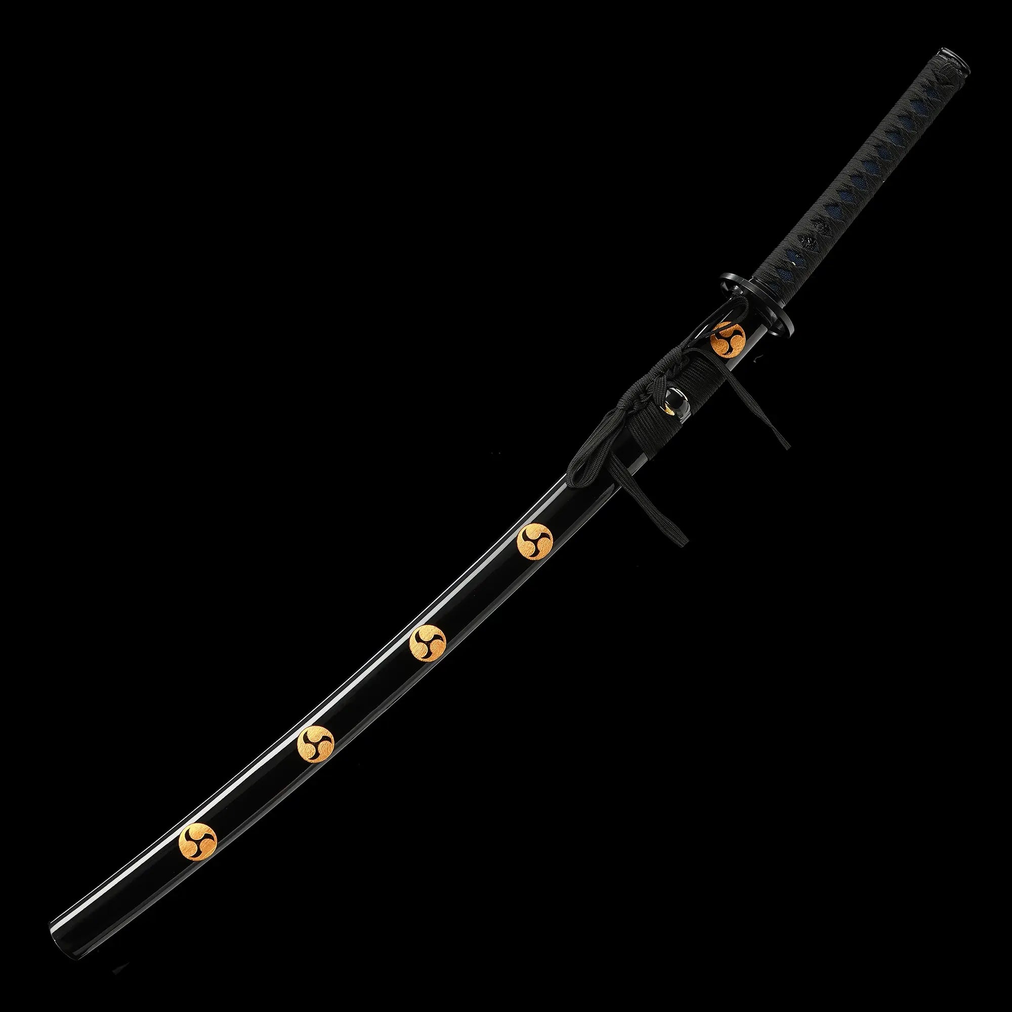 Handmade Full Tang Katana Sword 1095 Carbon Steel With Engraving Craft Scabbard