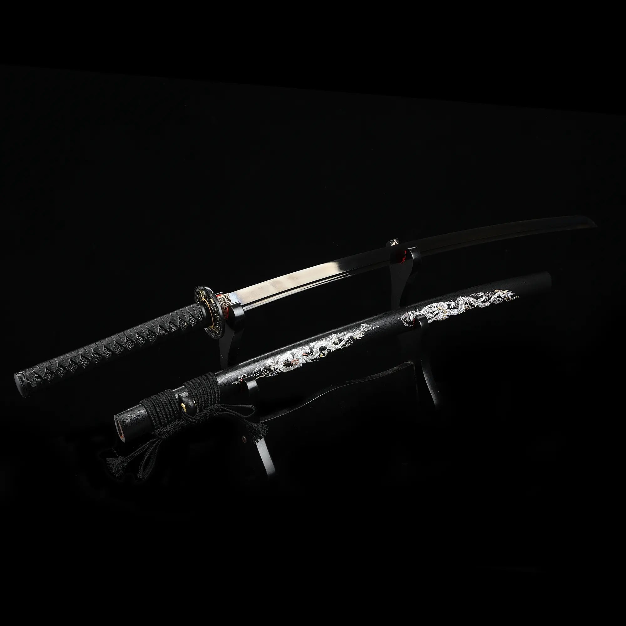 Handcrafted Full Tang Japanese Samurai Sword With 1095 Carbon Steel Blade