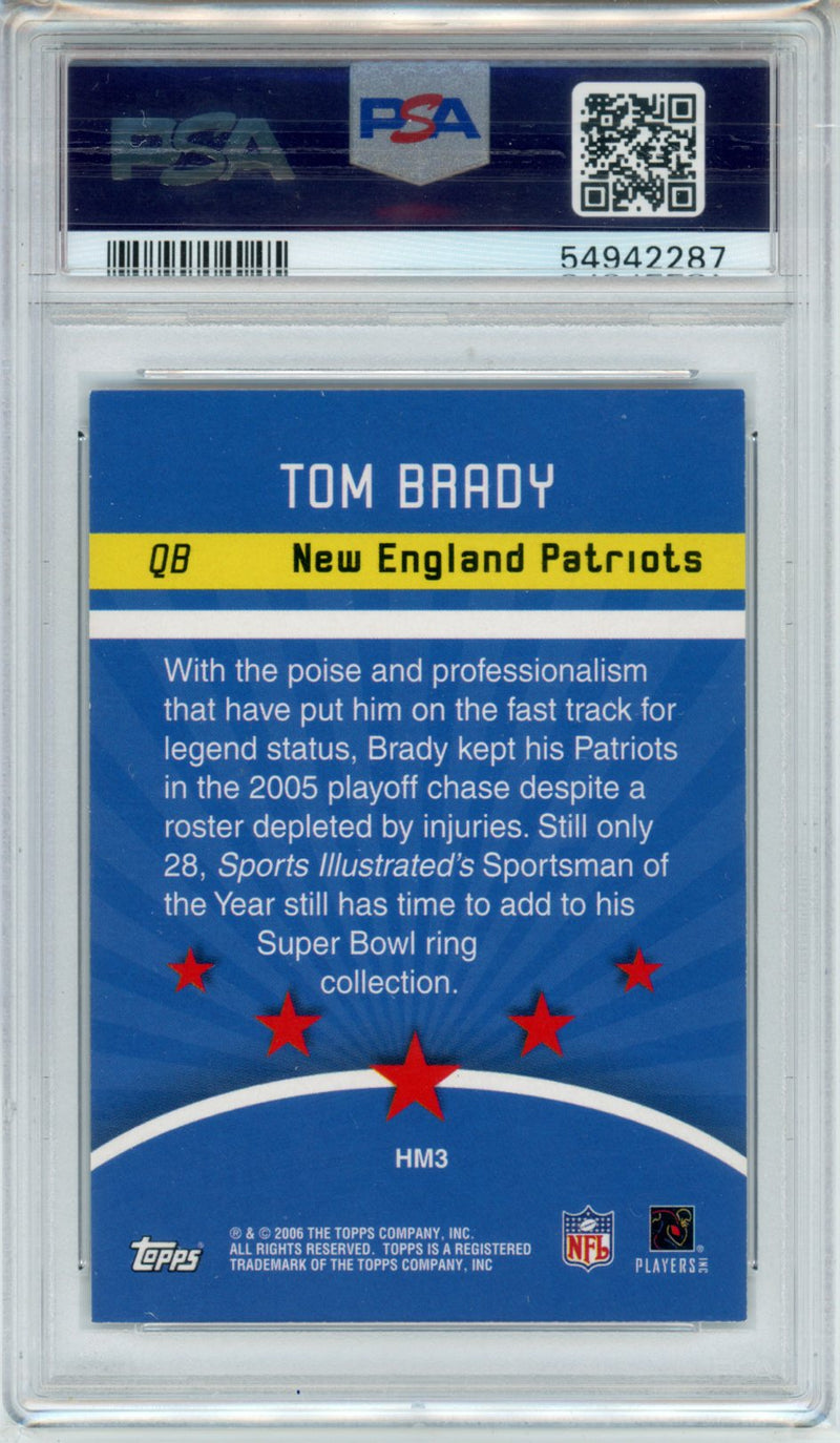 2006 Topps Hobby Masters Tom Brady