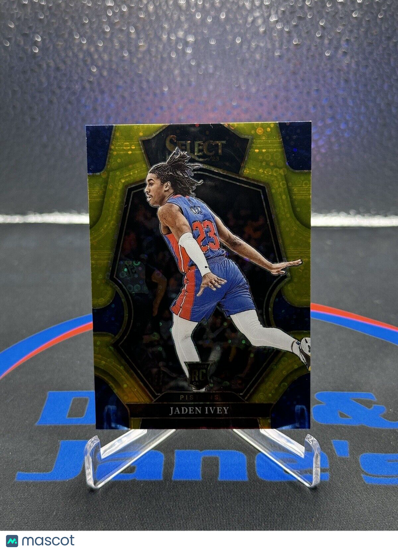 2022-23 Panini Select Premier Level Jaden Ivey Gold Disco RC 3/10