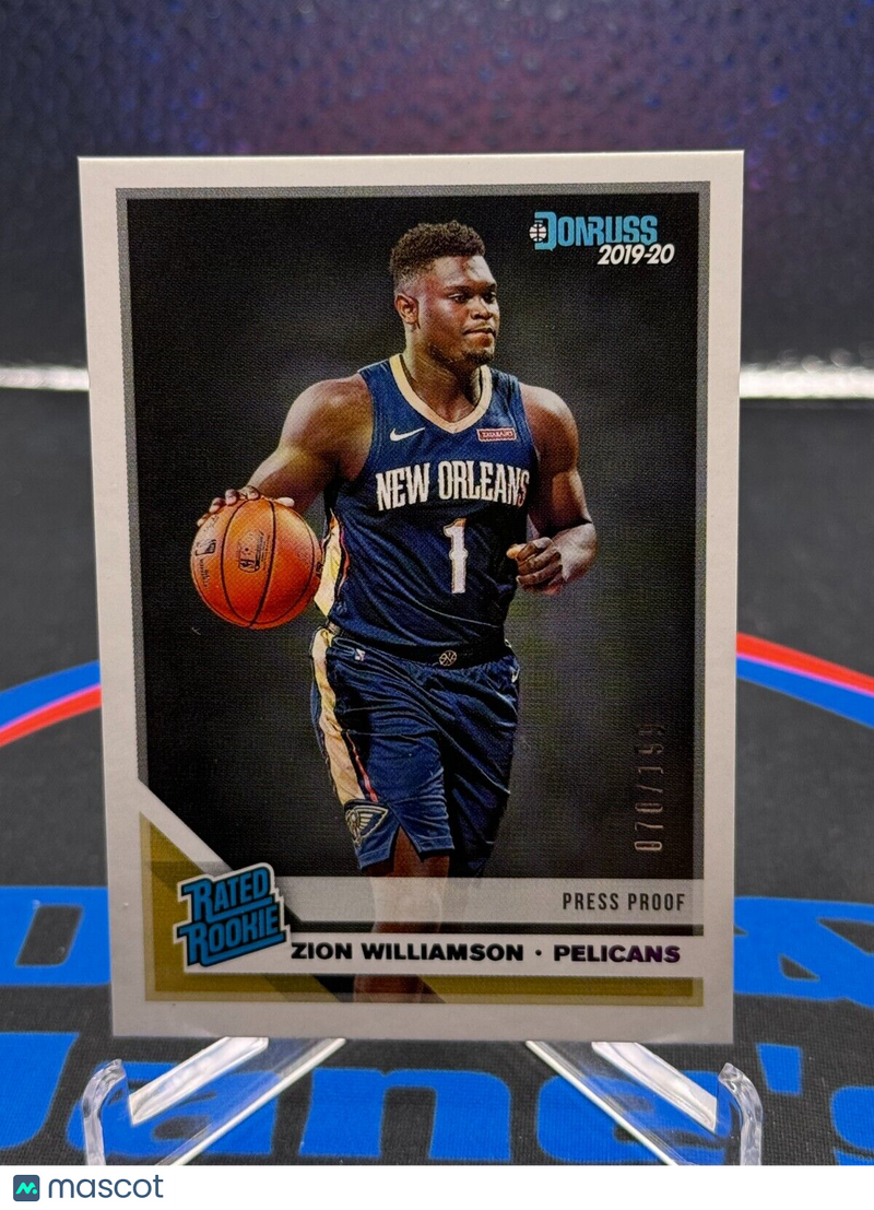 2019-2020 Donruss Zion Williamson Press Proof Rookie /199