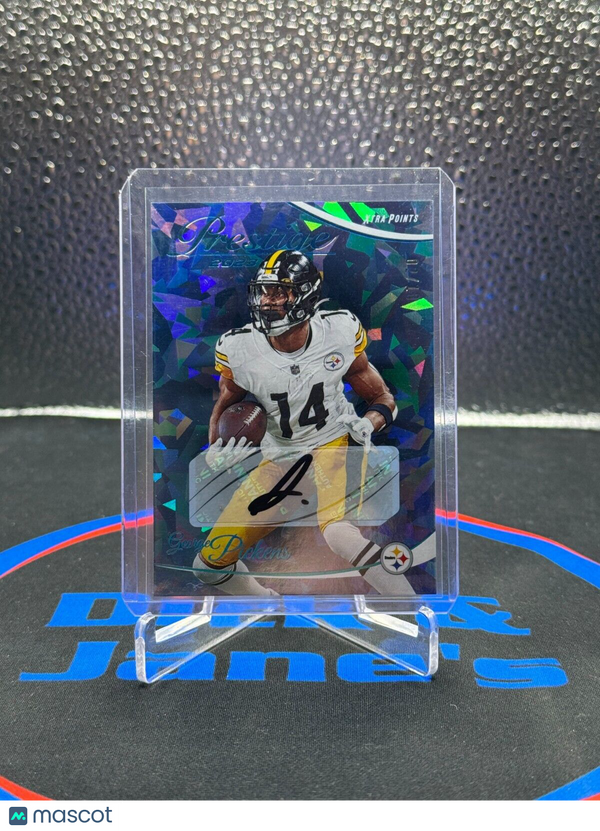 2023 Prestige George Pickens Blue Ice Auto 2/10 Steelers #246