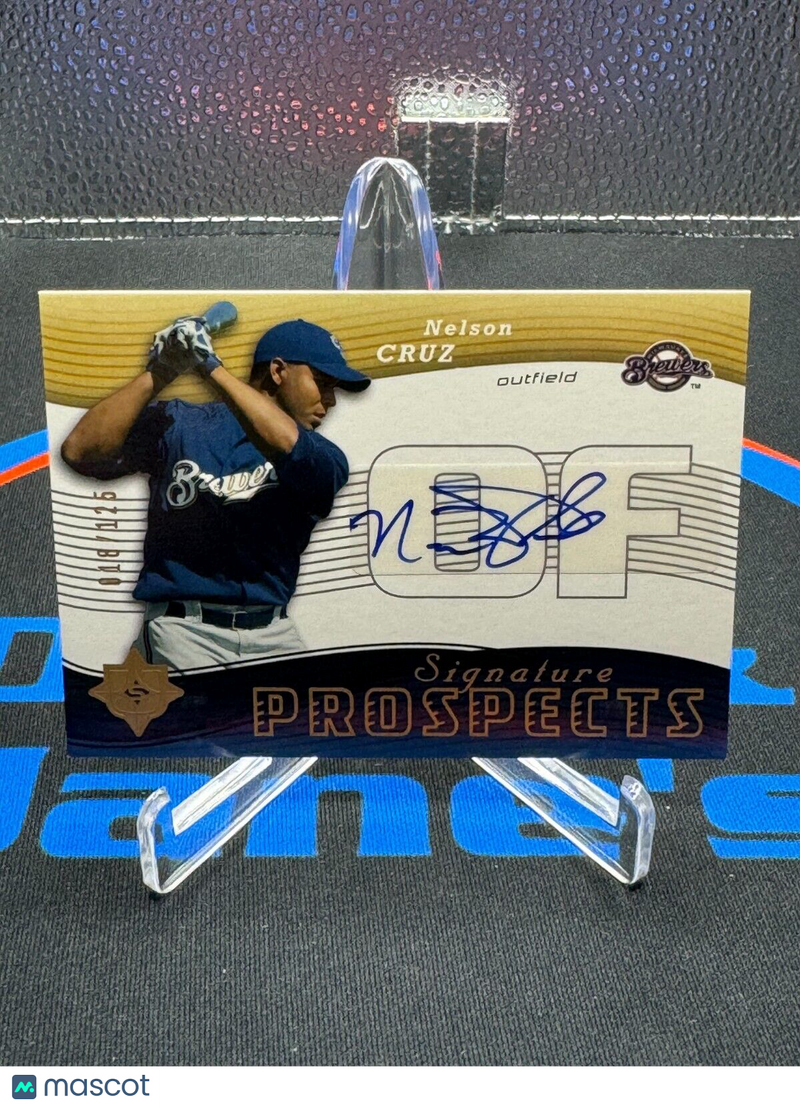 2005 Upper Deck Signature Prospects Nelson Cruz Auto /125