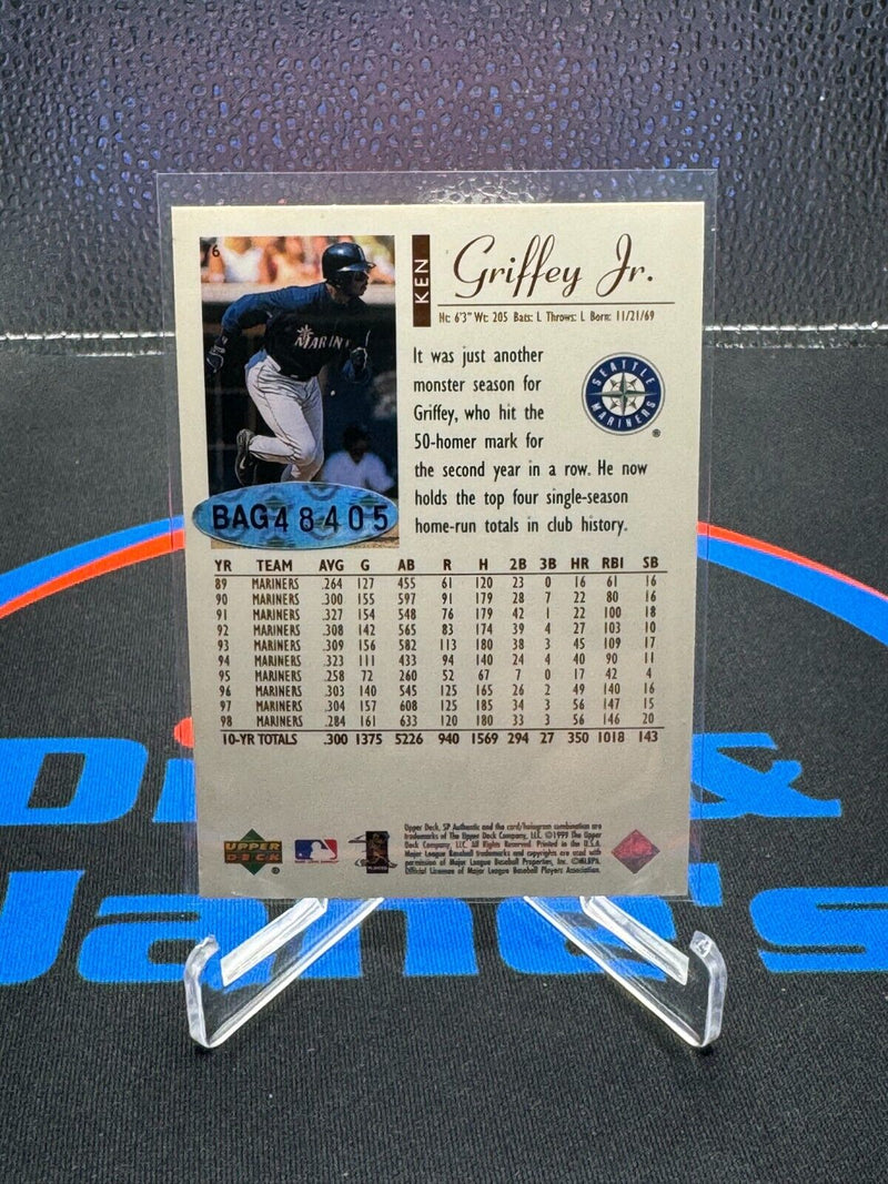 2000 Upper Deck Ken Griffey Buy Back Autograph Card