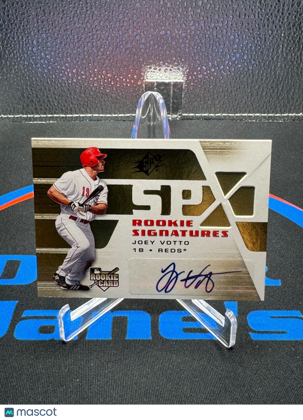 2008 SPX Baseball Joey Votto Rookie Signatures #109 Gold