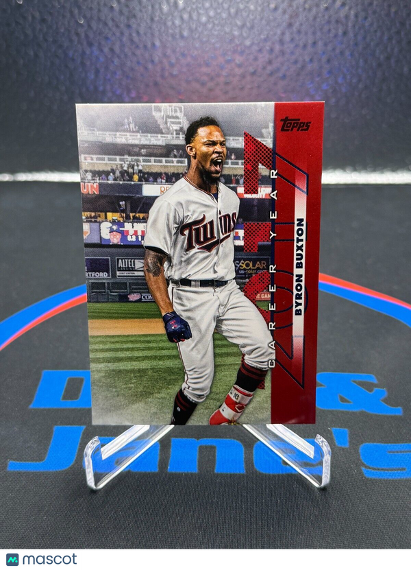 2022 Topps Byron Buxton Career Year Red 3/5