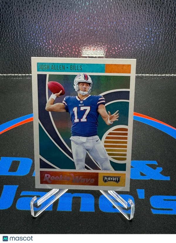 2018 Playoff Josh Allen Rookie Wave #4